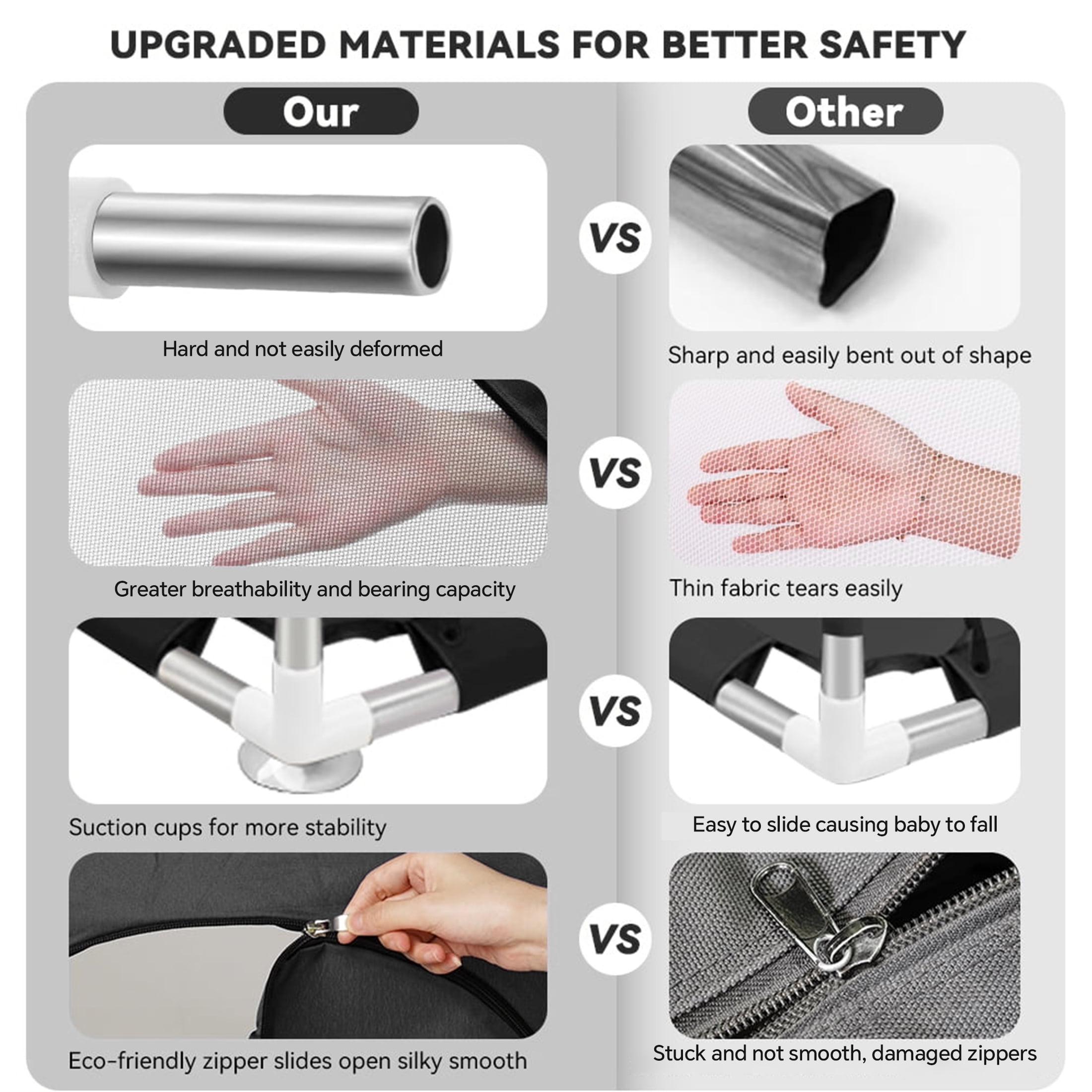 HioHa Large Baby Playpen, Big Playard with Basketball Hoop, Portable Play Yard Baby Fences with Storage Bag for Infant Toddler - Image 7