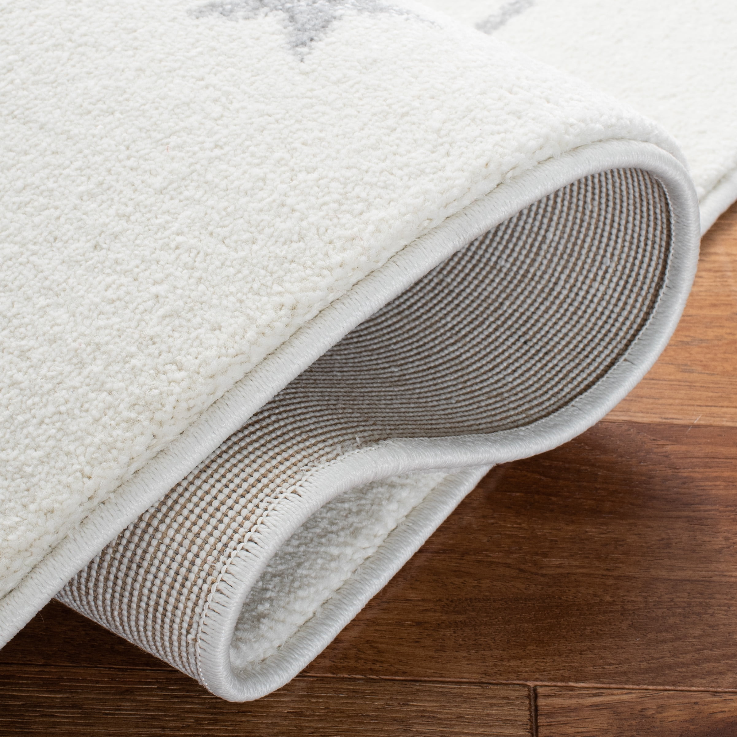 SAFAVIEH Carousel Kids Hugging Koalas Area Rug, Ivory/Pink, 5'3" x 7'6" - Image 8