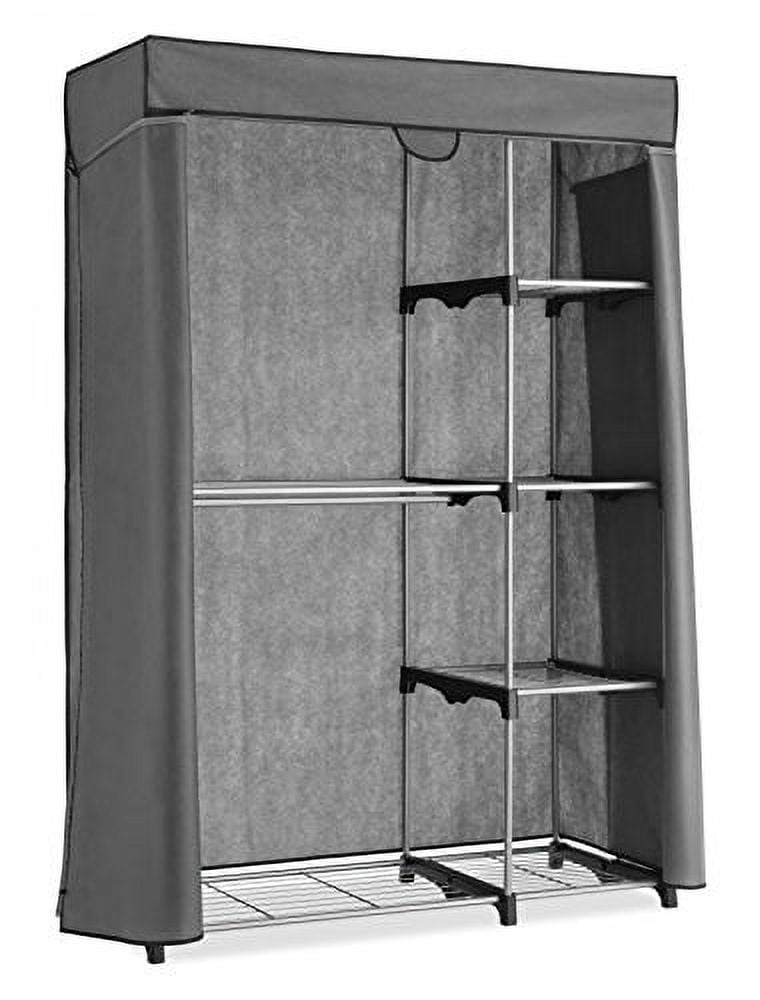 Whitmor Deluxe Utility Closet Organizer - 6 Shelves - Metal - Removable Cover - Adult Use - Image 4