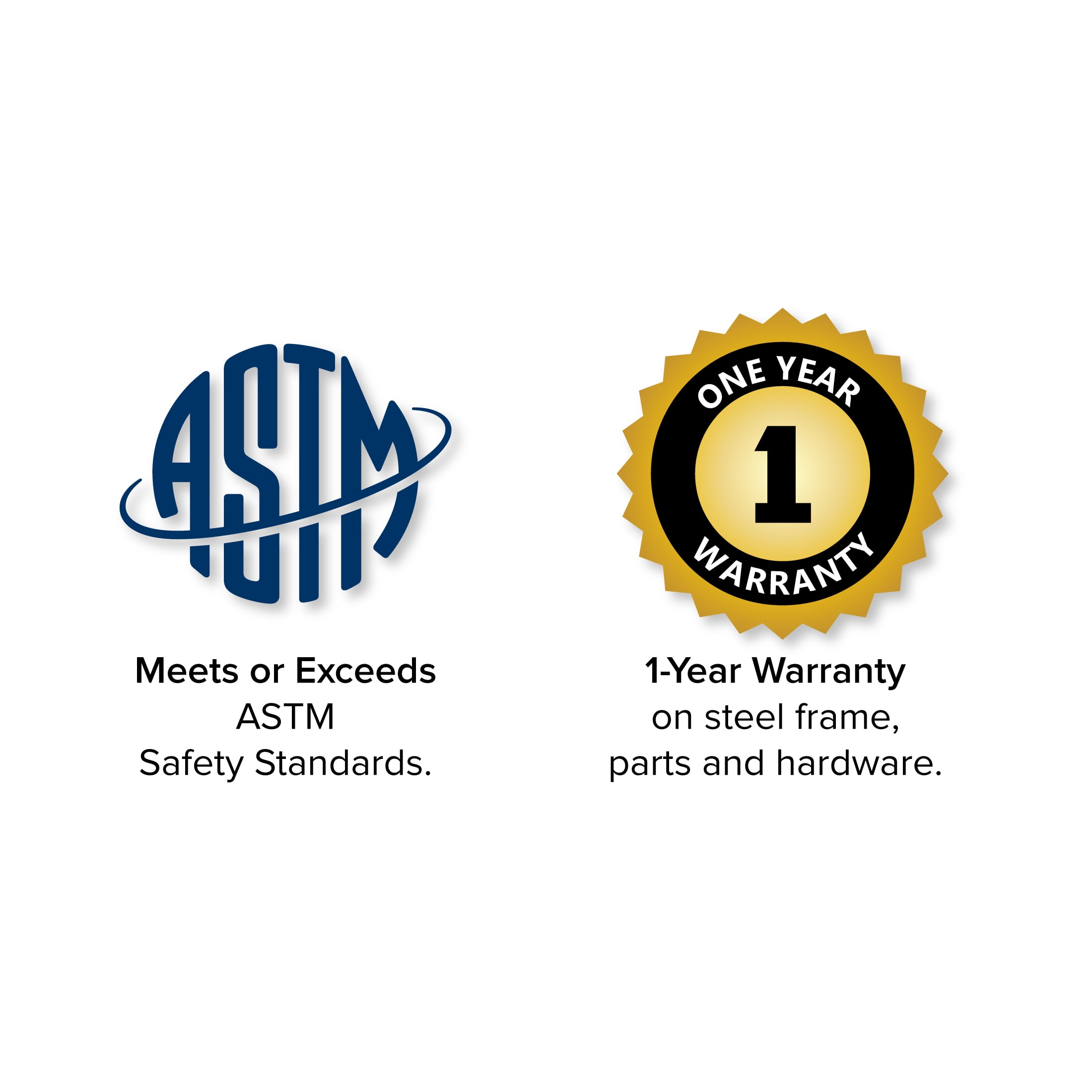 Sportspower Albany Metal Swing Set for Kids Ages 3-8 with 2 Sling Swings, 2-Person Glider, & Lifetime Warranty on 5 ft Slide, Heavy-Duty Outdoor Playset with 6ft Steel Frame - Image 4