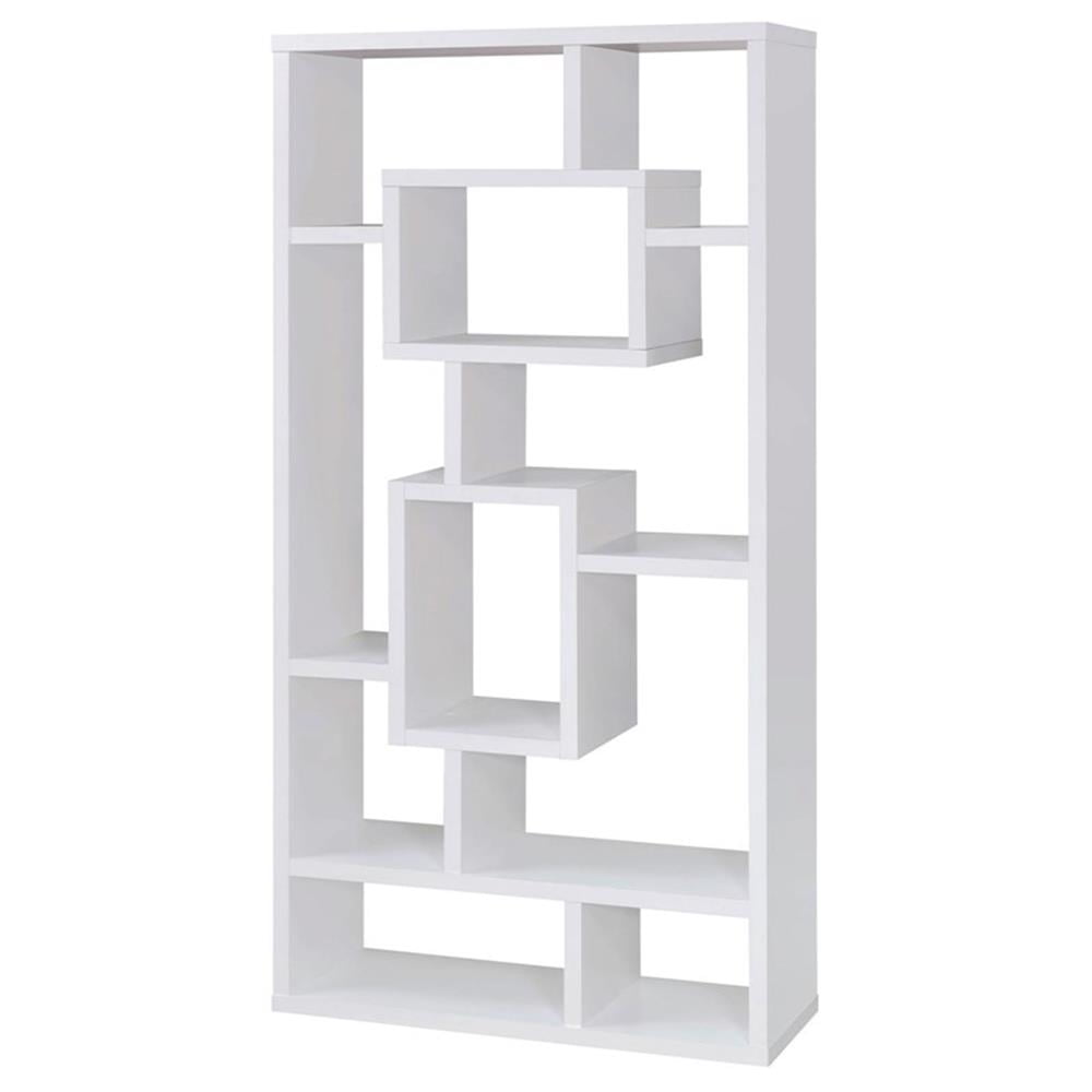 Bookcase, White, 35.50 X; 11.50 X 70.75"H - Image 7