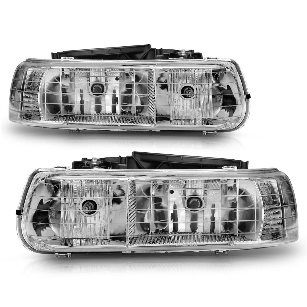Anzo Crystal Headlight Set (Chrome) - 111011 - Image 3