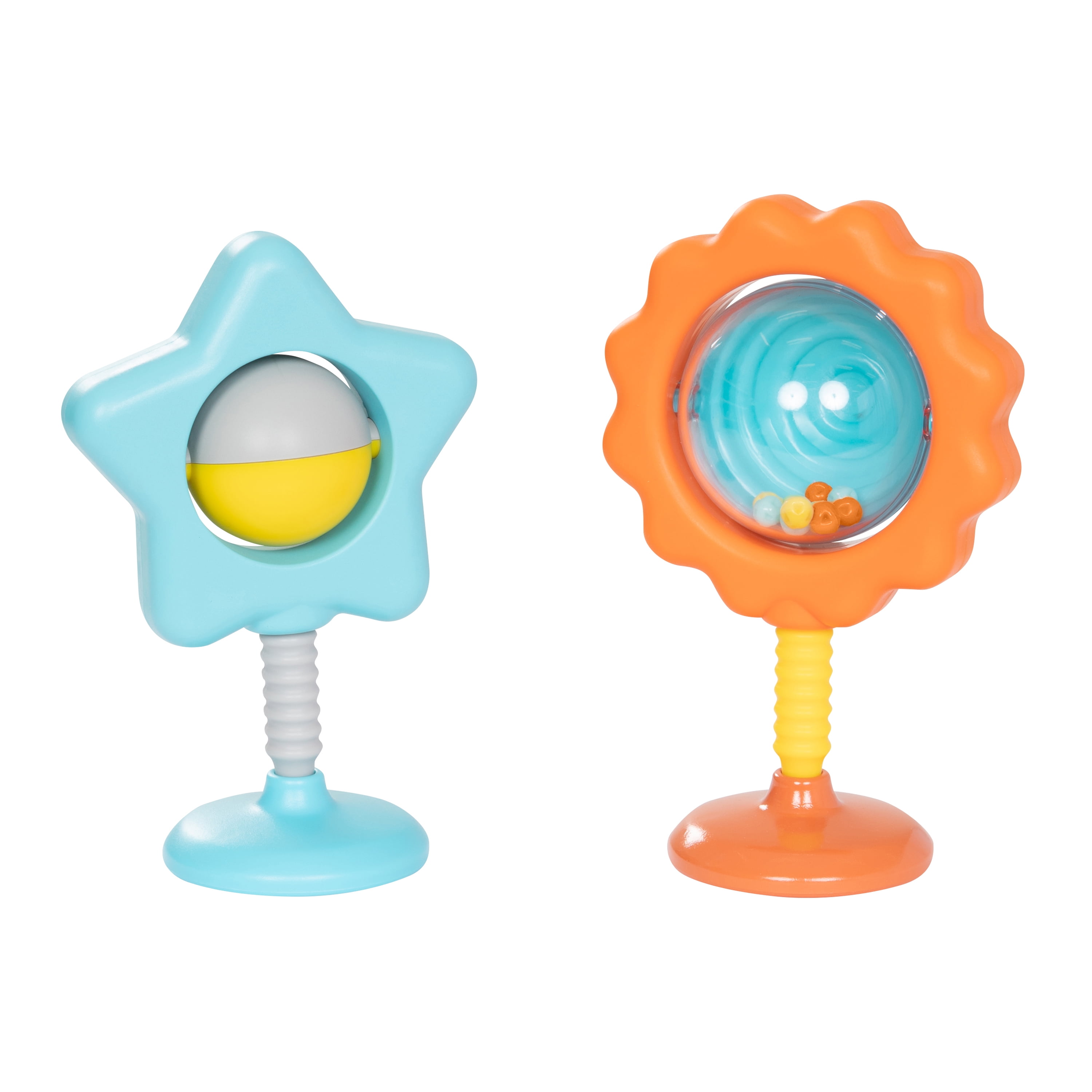 Smart Steps by Baby Trend Dine N' Play 3-in-1 Feeding Walker - Hexagon Dots - Image 4