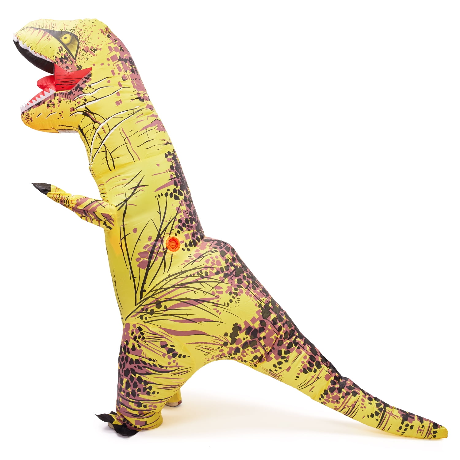 Inflatable Dinosaur Costume for Adult , Fancy Dinosaur Suit Blow up Full Body Dino Costume for Halloween Cosplay Party - Image 4