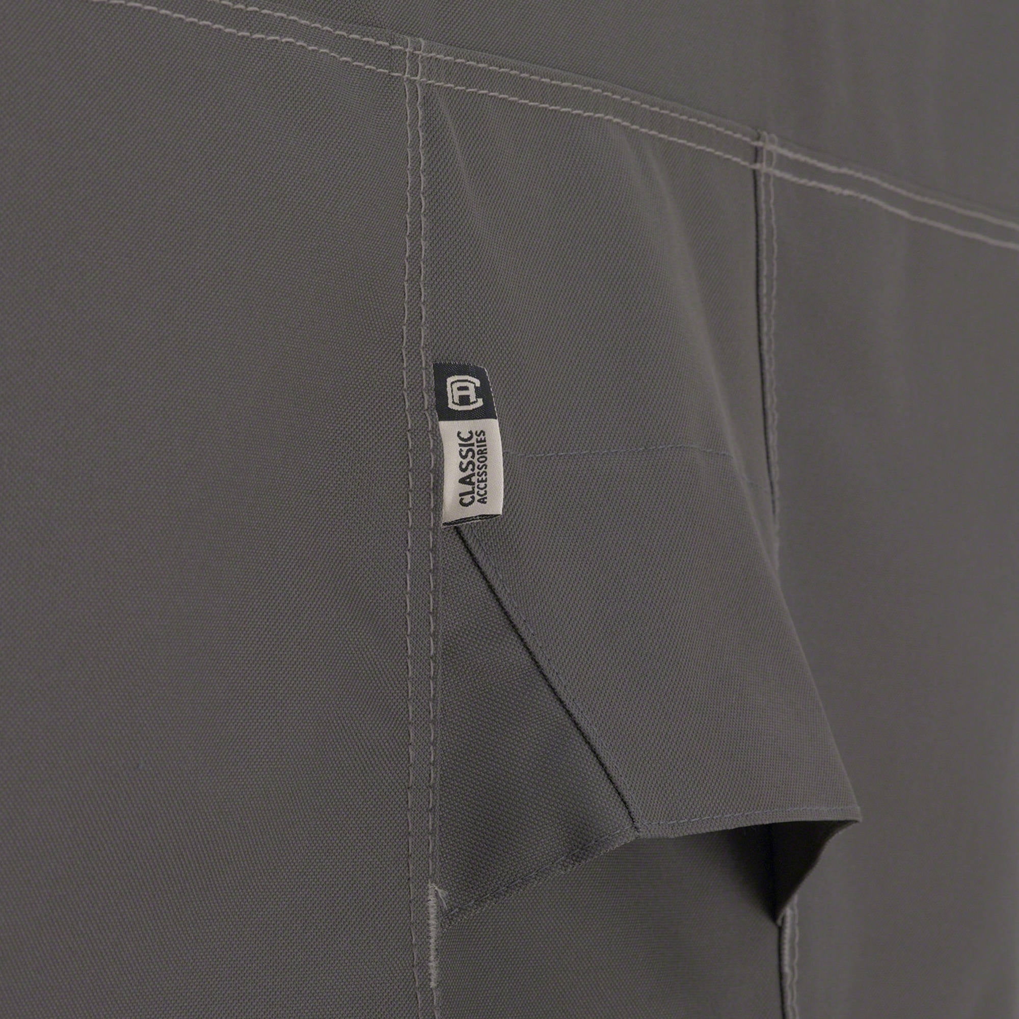 Classic Accessories Ravenna Water-Resistant 32 Inch Built-In BBQ Grill Top Cover, Taupe - Image 7