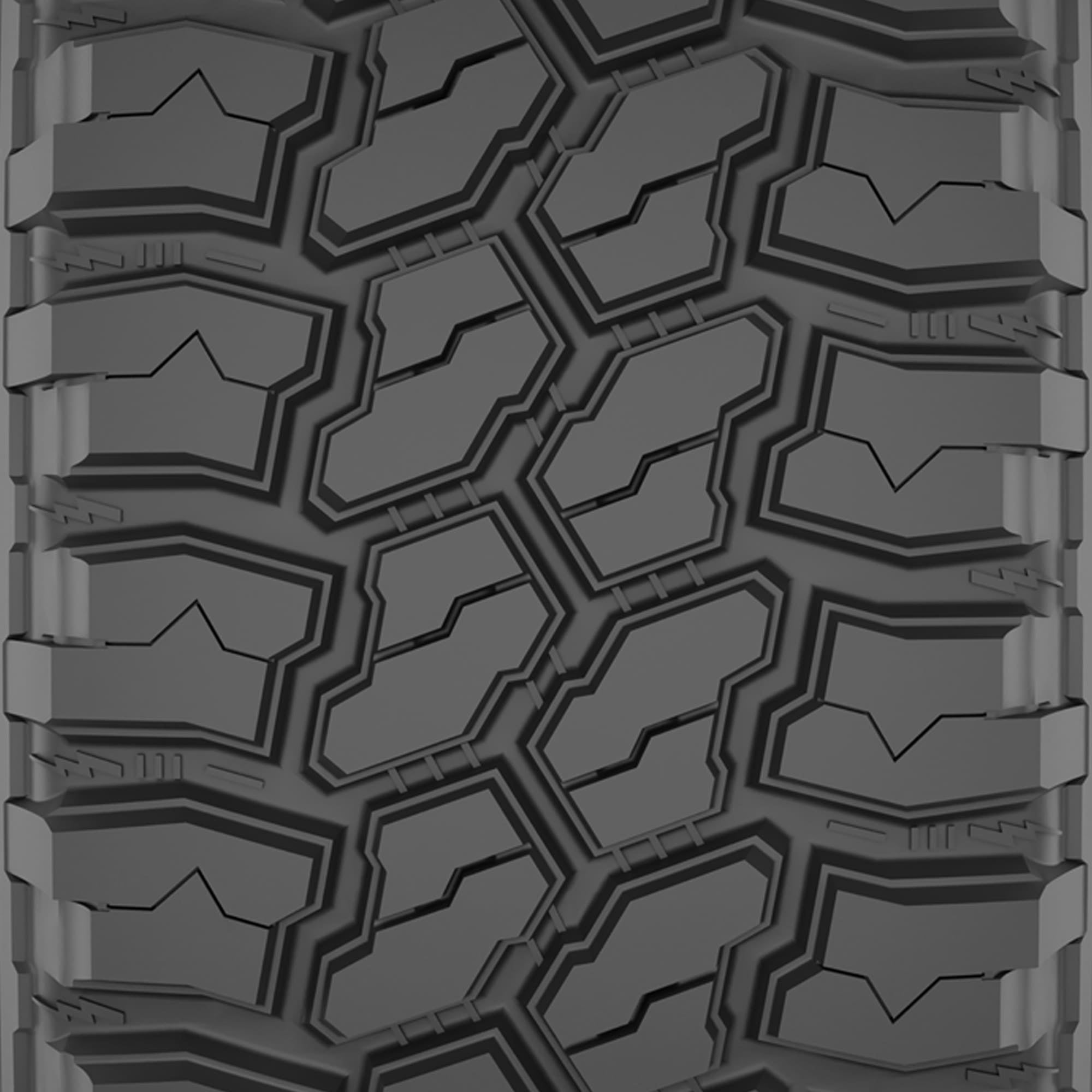 Thunderer Trac Grip M/T R408 Mud Terrain LT305/55R20 121Q E Light Truck Tire - Image 6