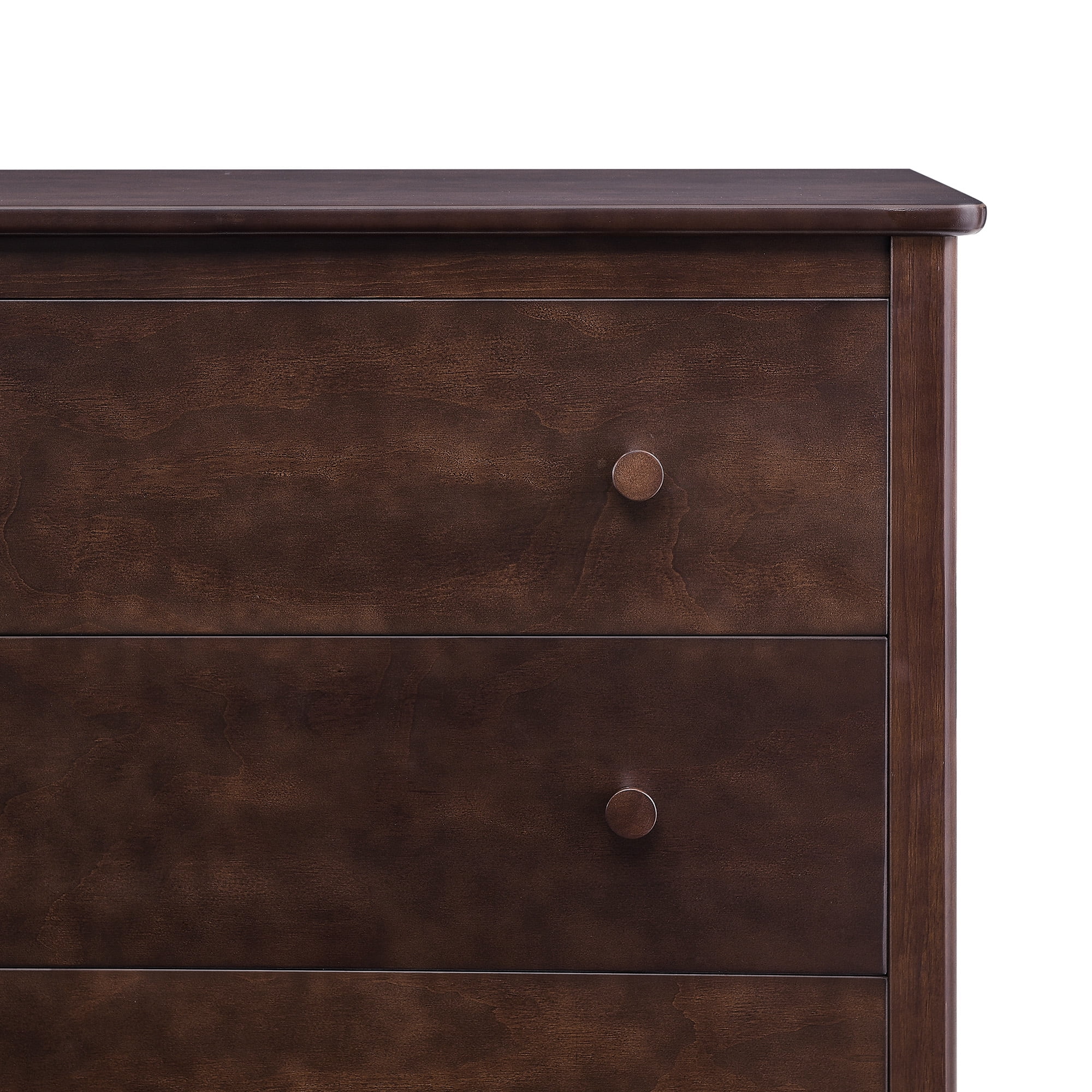 Delta Children Casey 3 Drawer Dresser, Walnut Espresso - Image 8