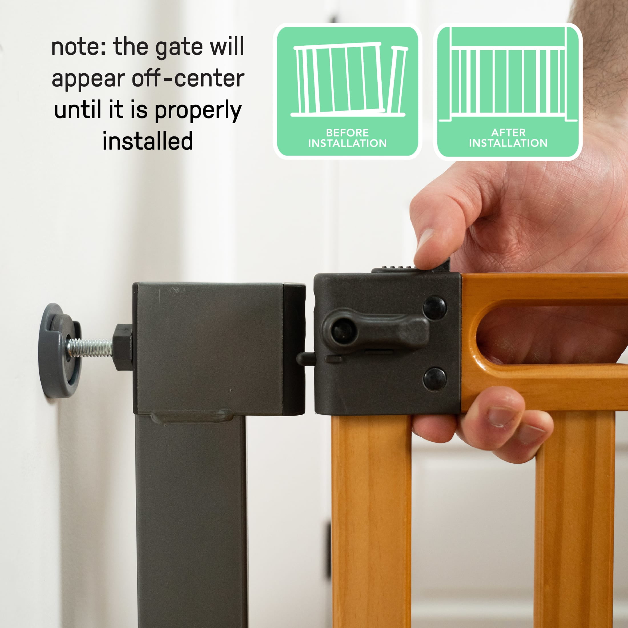 Ingenuity West End Extra Wide Safety Gate - Image 4