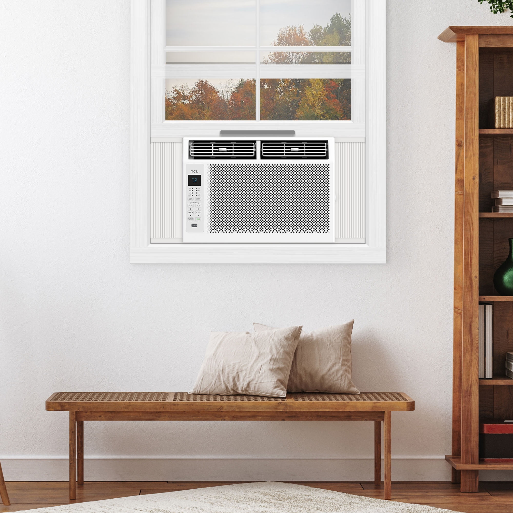 TCL 5,000 BTU Window Air Conditioner, Fan & Dehumidifier (White) - 150 Sq. Ft., Remote Control, Easy-to-Use, Reusable Filter, Compact, Quiet - W5W3M - Image 13