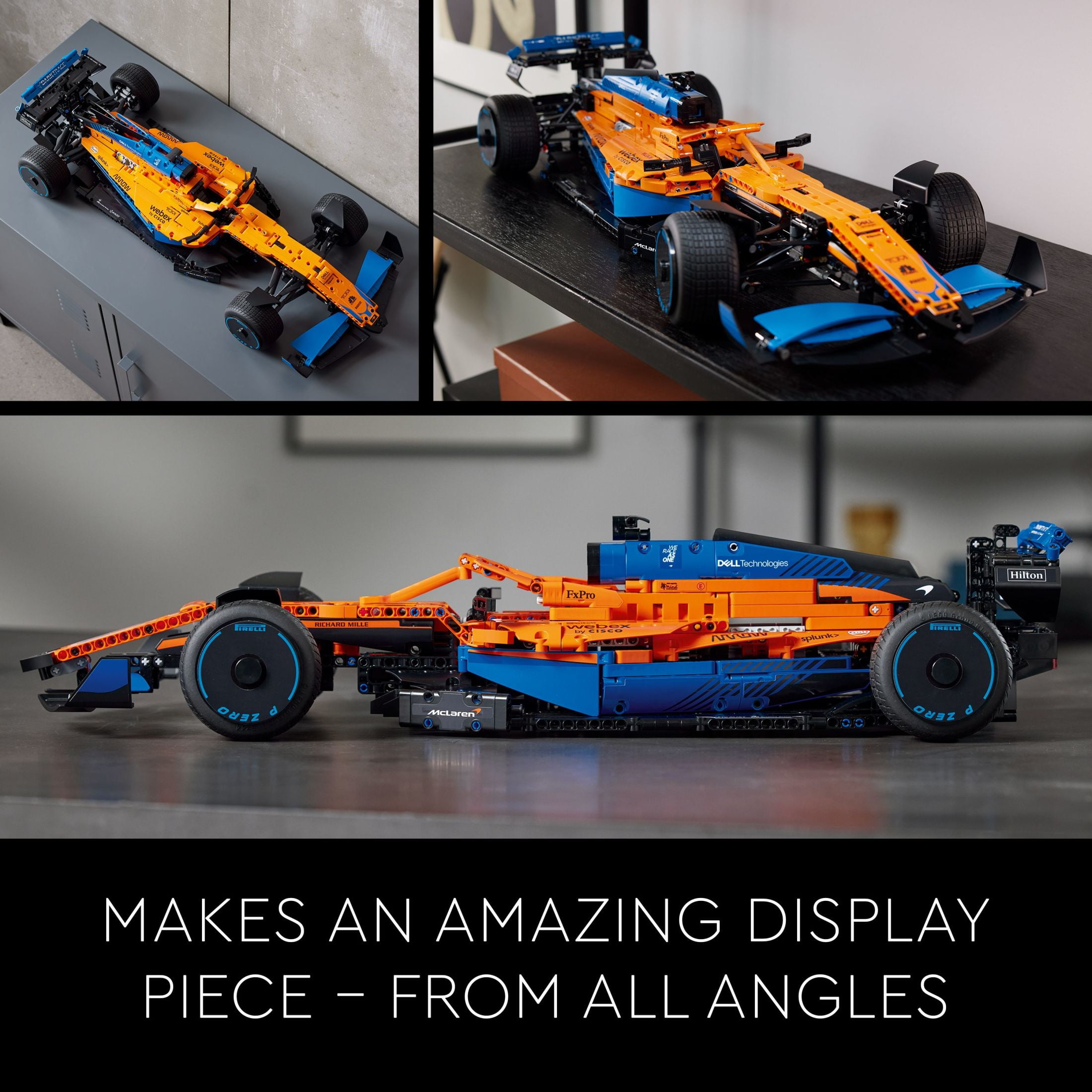 LEGO Technic McLaren Formula 1 Race Car Model Kit, F1 Birthday Gift Idea for Adults, 42141 - Image 5