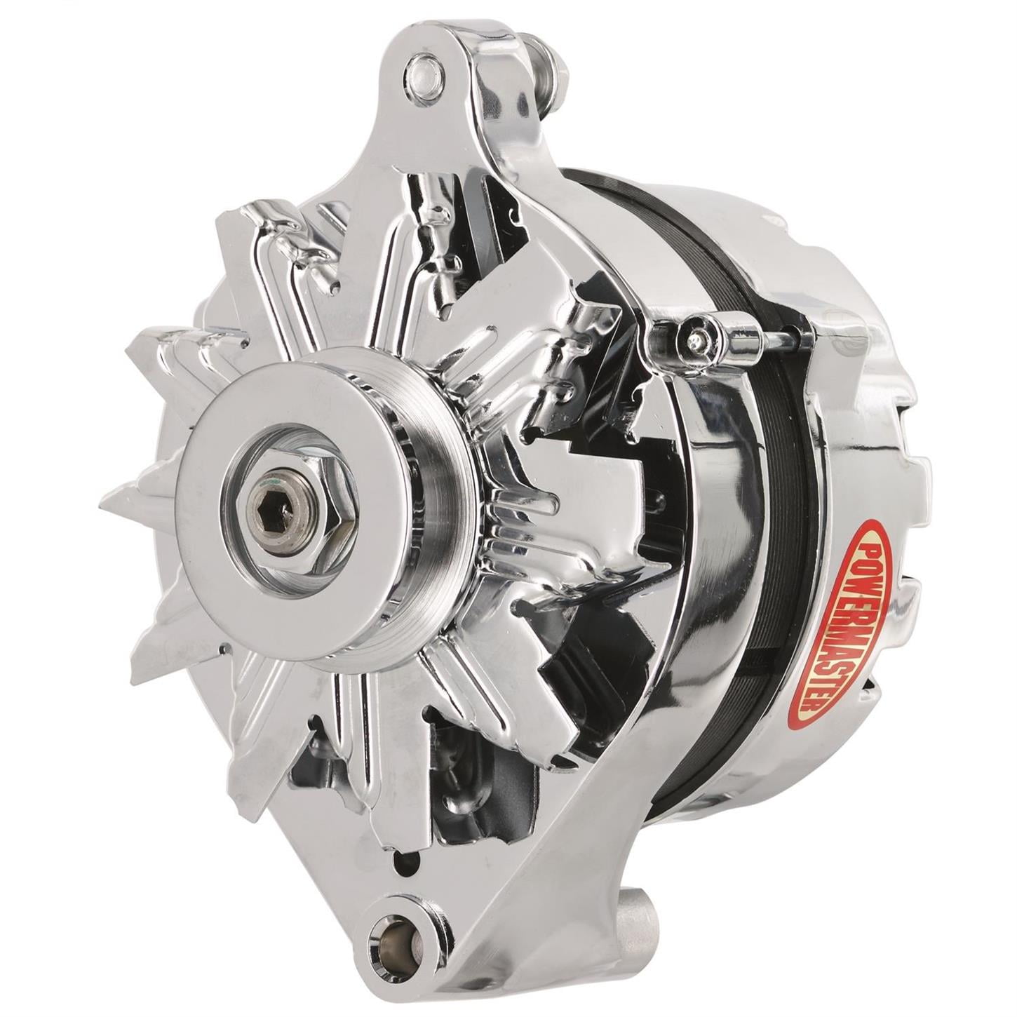 Powermaster 17078 Alternator Ford 1G External Regulated Chrome 60 Amp - Image 4