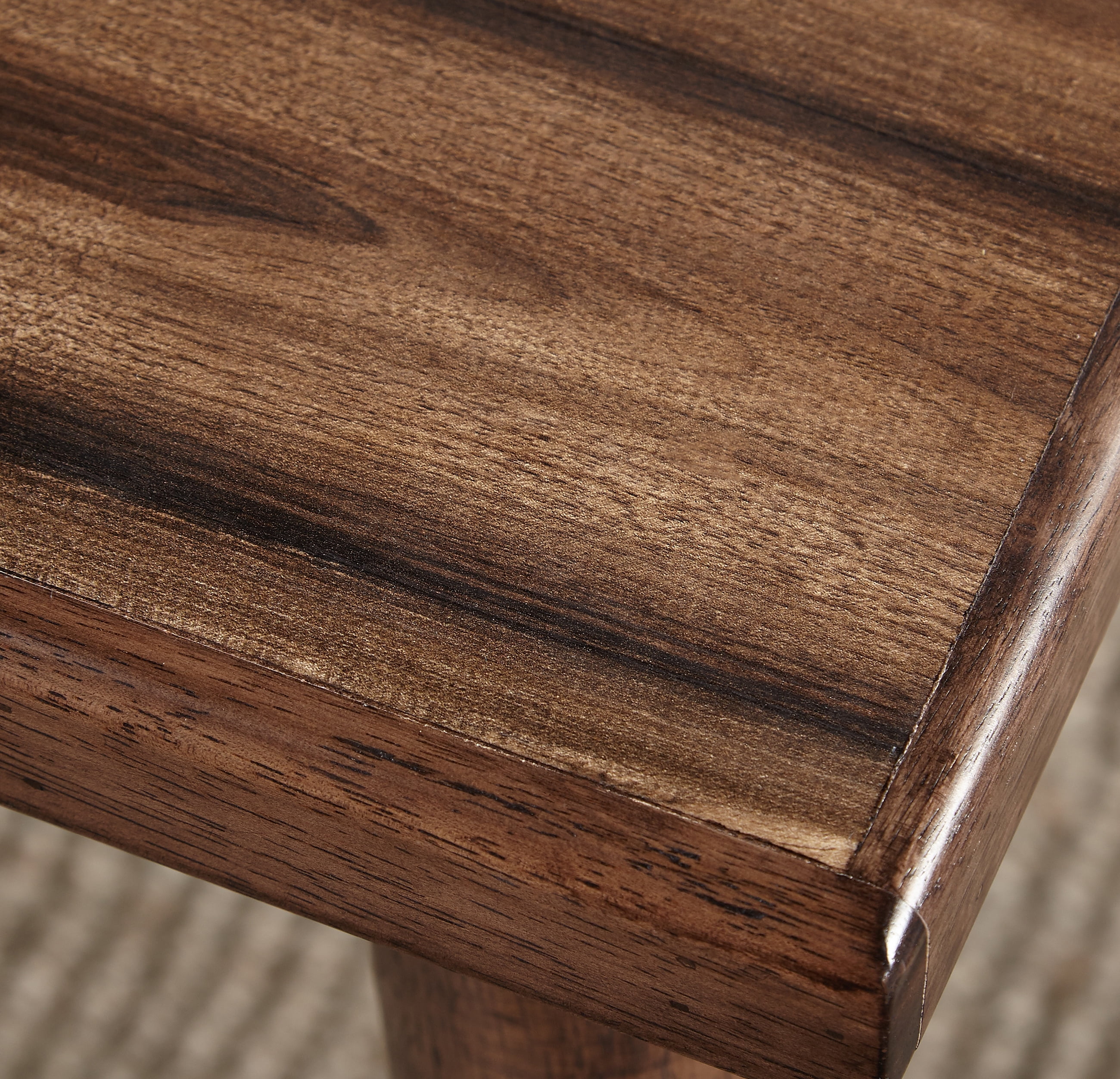 Bellamy Studios Frisco Mid-Century Dining Table, Walnut - Image 3