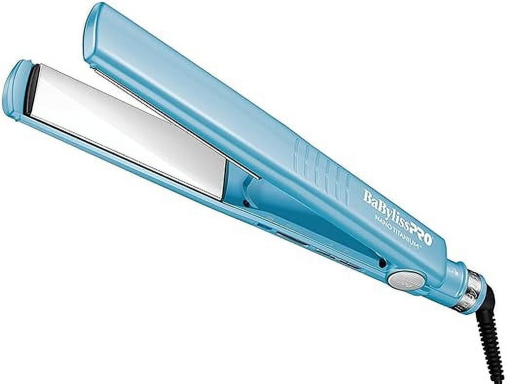 BaBylissPRO Nano Titanium 1 1/4" Dual Ionic Flat Iron Hair Straightener - Image 3