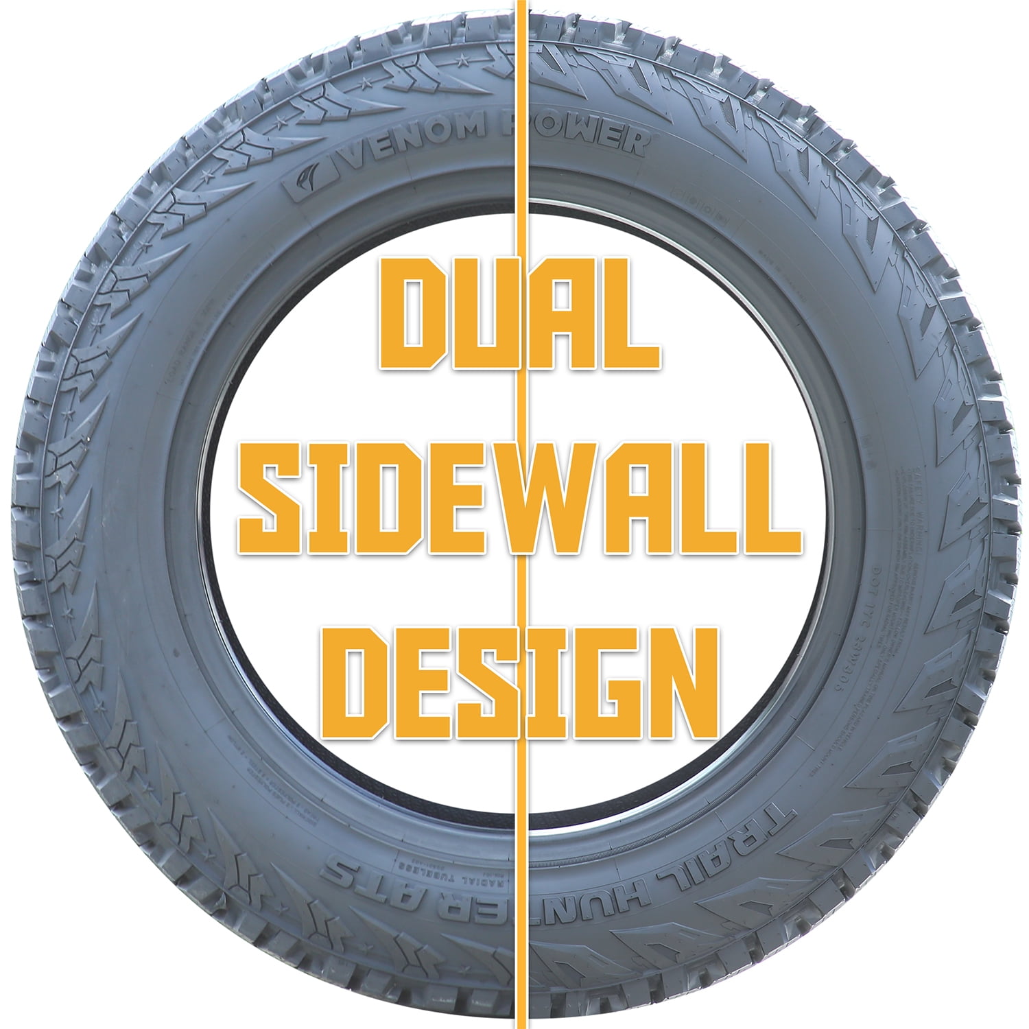 Venom Power Trail Hunter ATS 265/50R20 111H XL a/t All Terrain Tire - Image 5