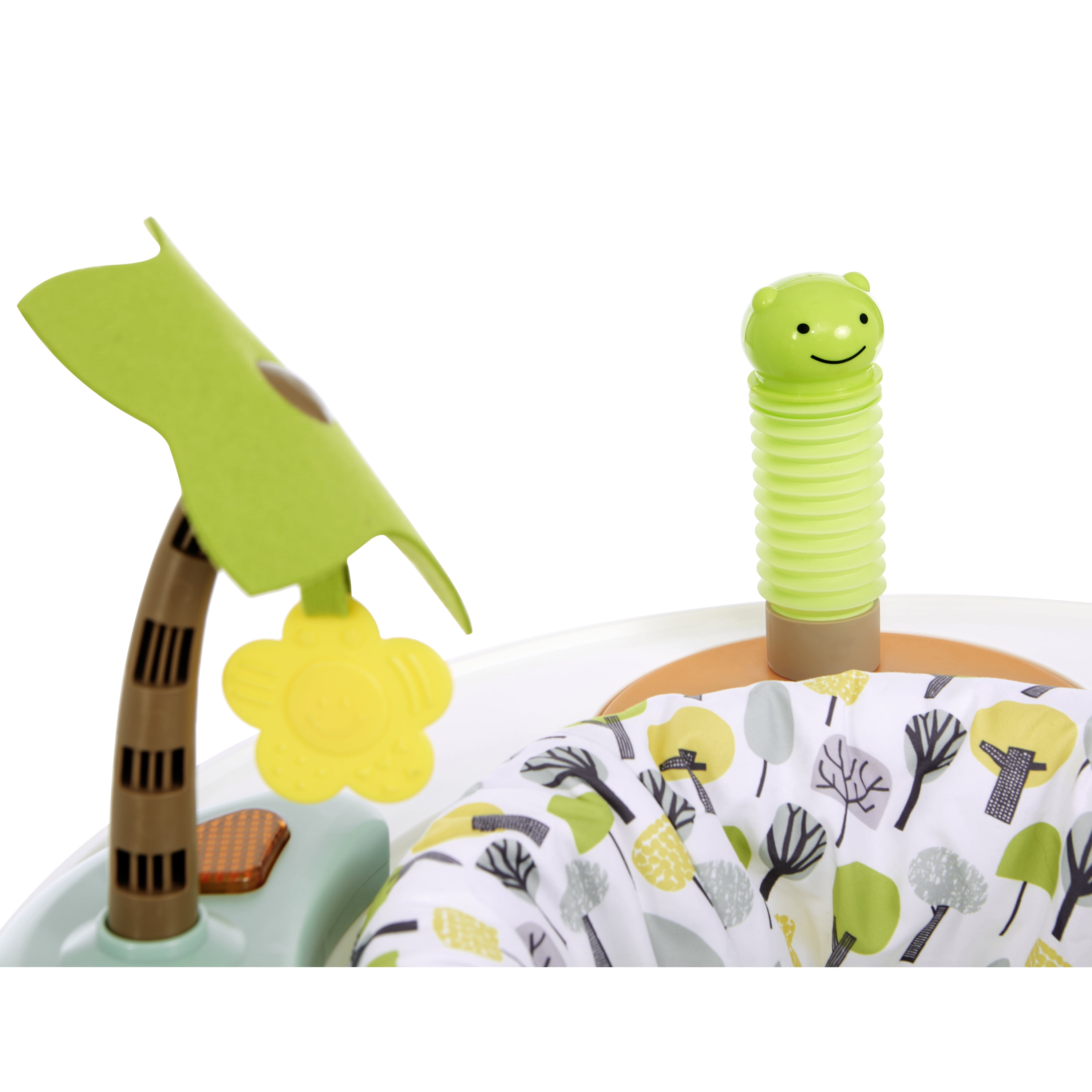 Dream On Me Curio Lightweight & Convertible Sit N Seek Activity Center, Lime - Image 4