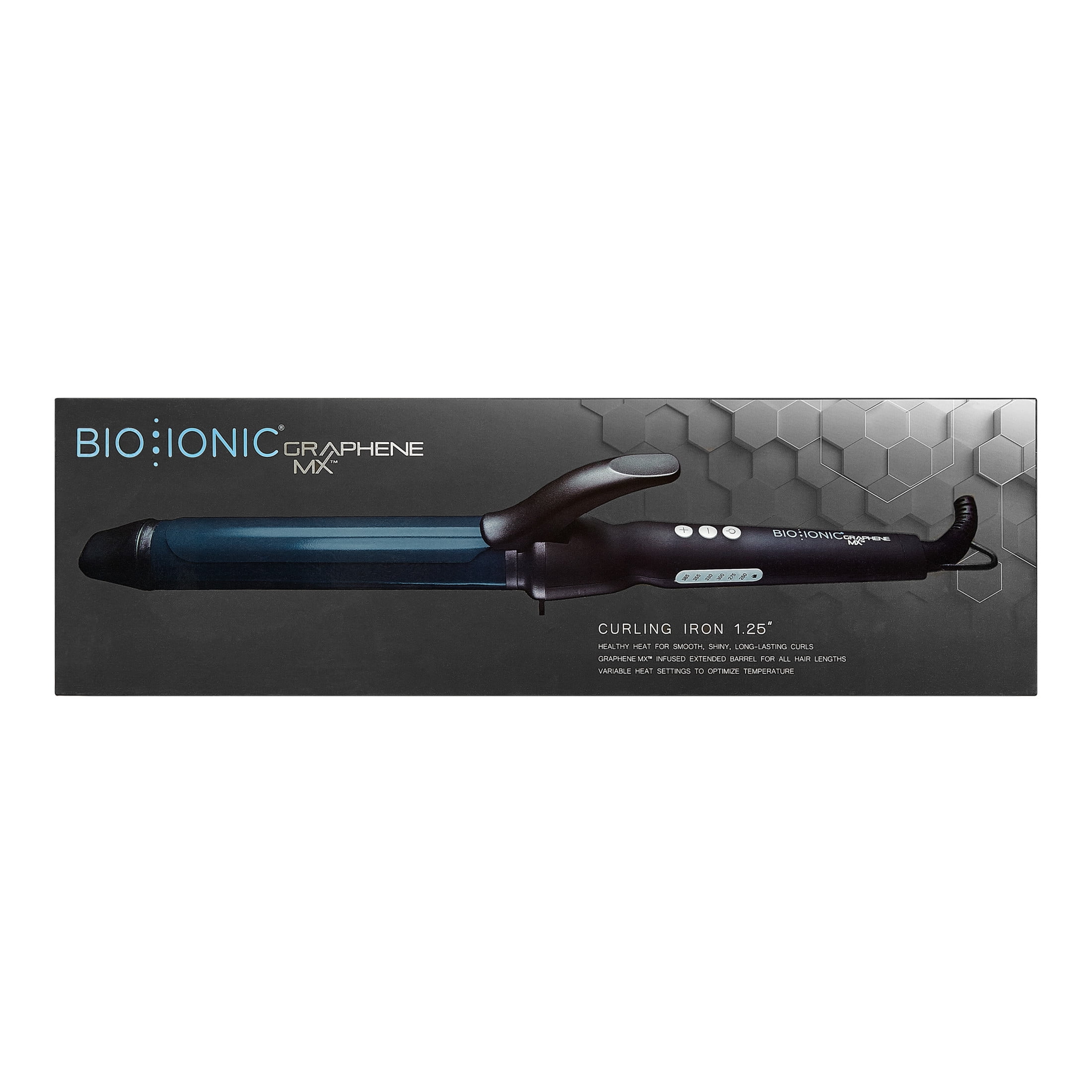 ($169 Value) Bio Ionic Graphene MX Curling Iron, 1.25 Inch - Image 2