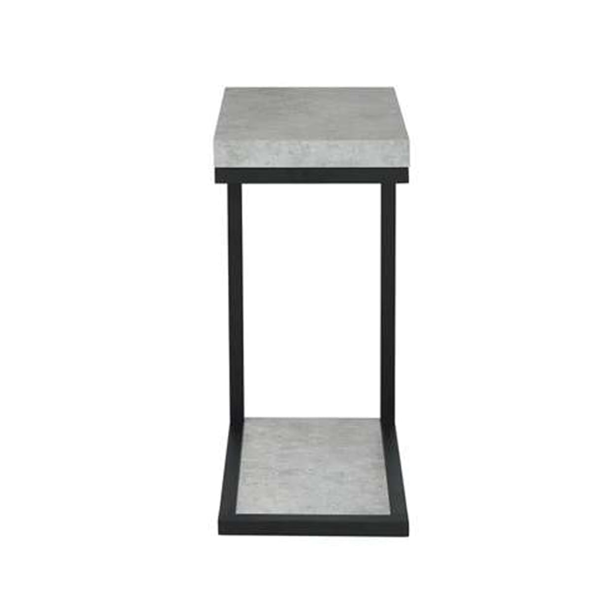 Beck Accent Table Cement and Black - Image 4