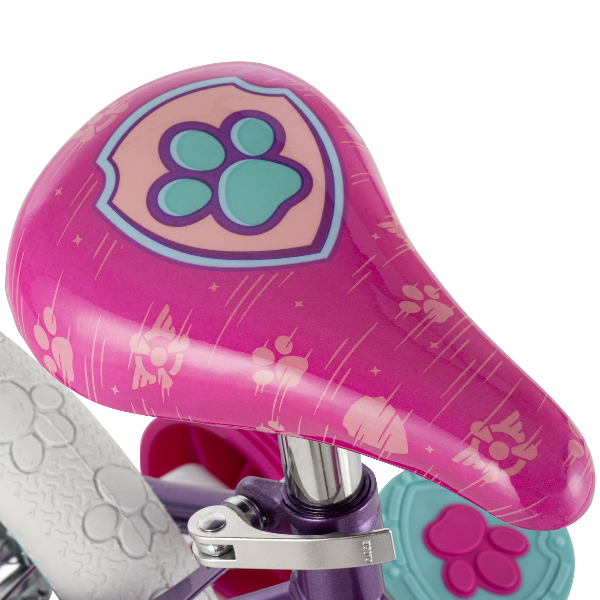 Huffy 12" Paw Patrol Kids' Bike, Fits Riders 3'1" - 3'5", Pink, Child, Girl's - Image 8
