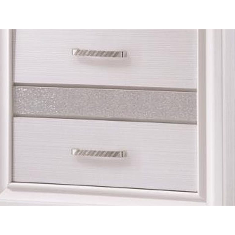 Miranda 2-drawer Nightstand Tray White - Image 4