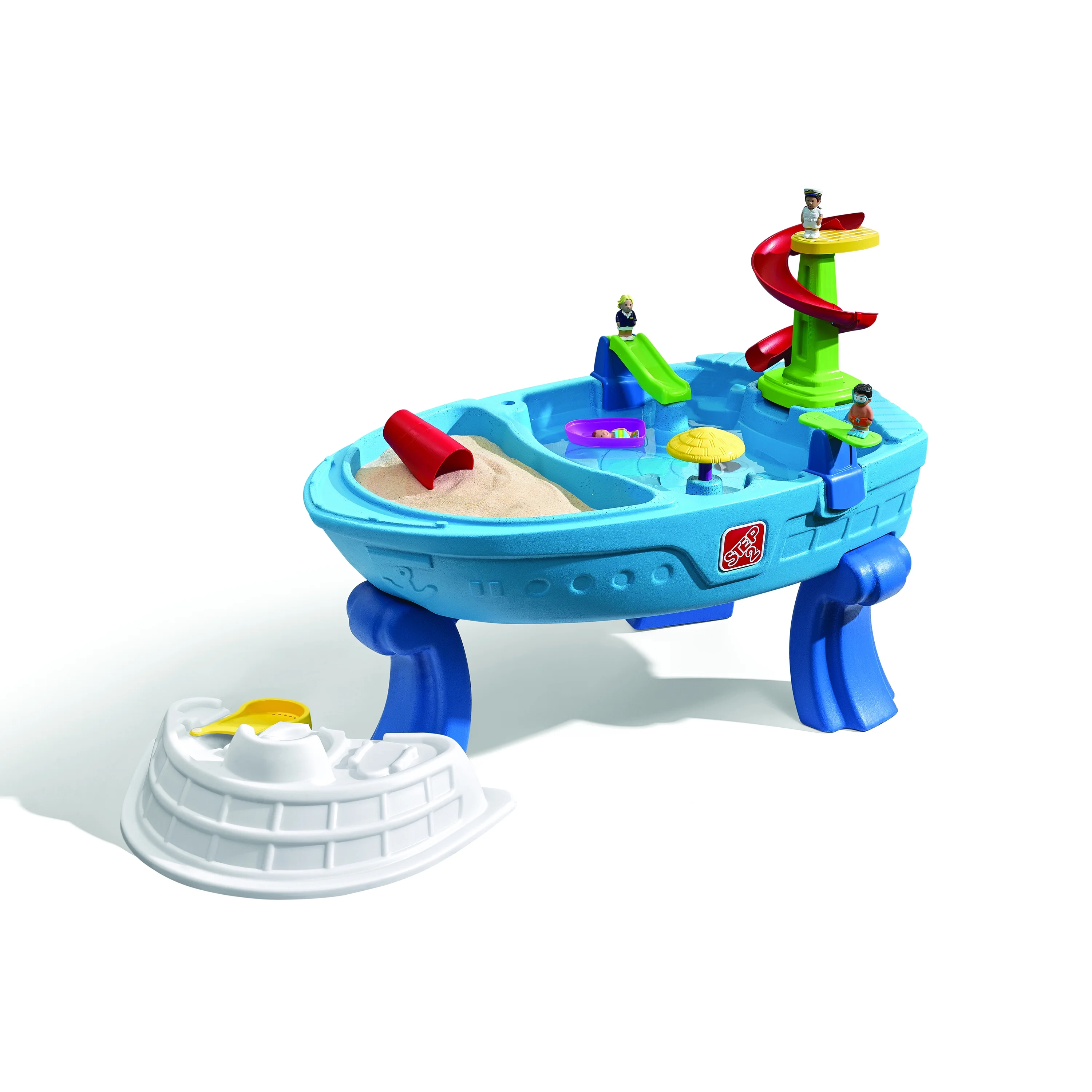 Step2 Fiesta Cruise Sand Table & Water Table for Kids with 10-piece Playset - Image 13