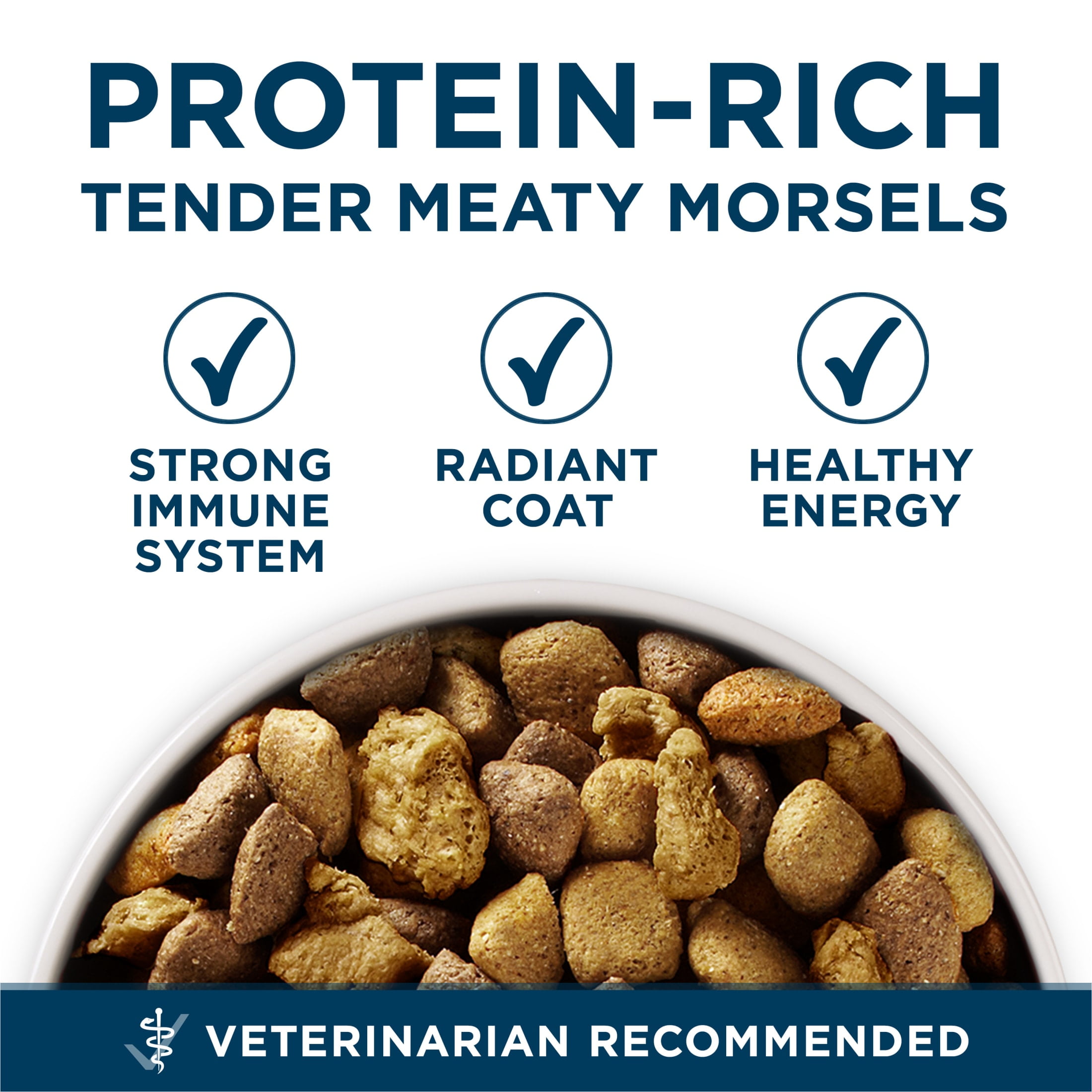 Purina One +Plus Dry Dog Food for Large Adult Dogs High Protein, Real Chicken, 16.5 lb Bag - Image 6