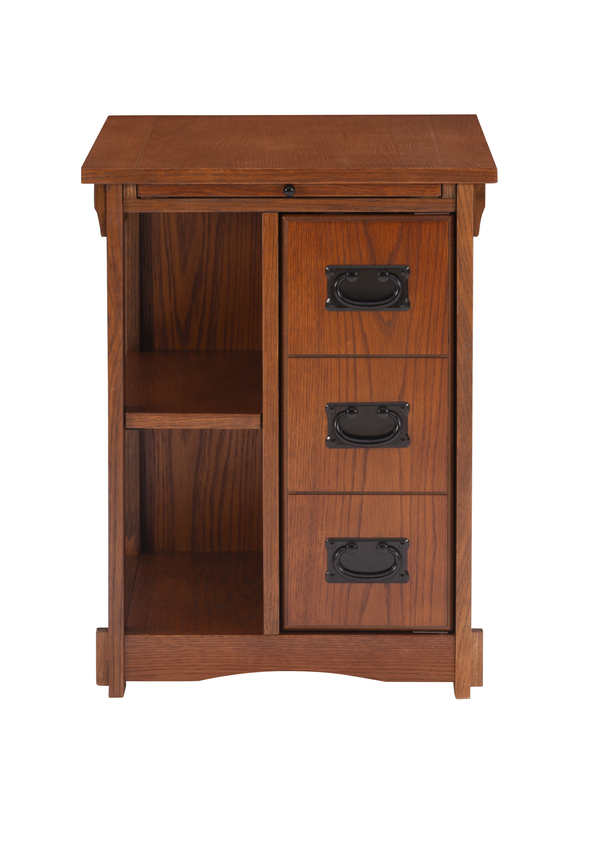 Powell Mission Oak Cabinet Table - Image 5