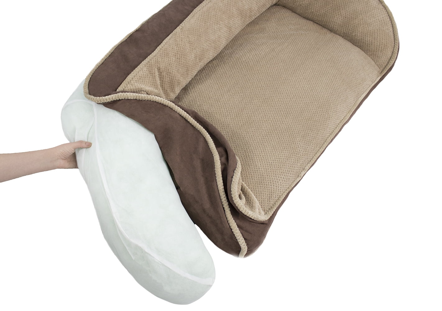 Arlee Deep Seated Lounger Sofa and Couch Style Pet Bed for Dogs and Cats - Image 6