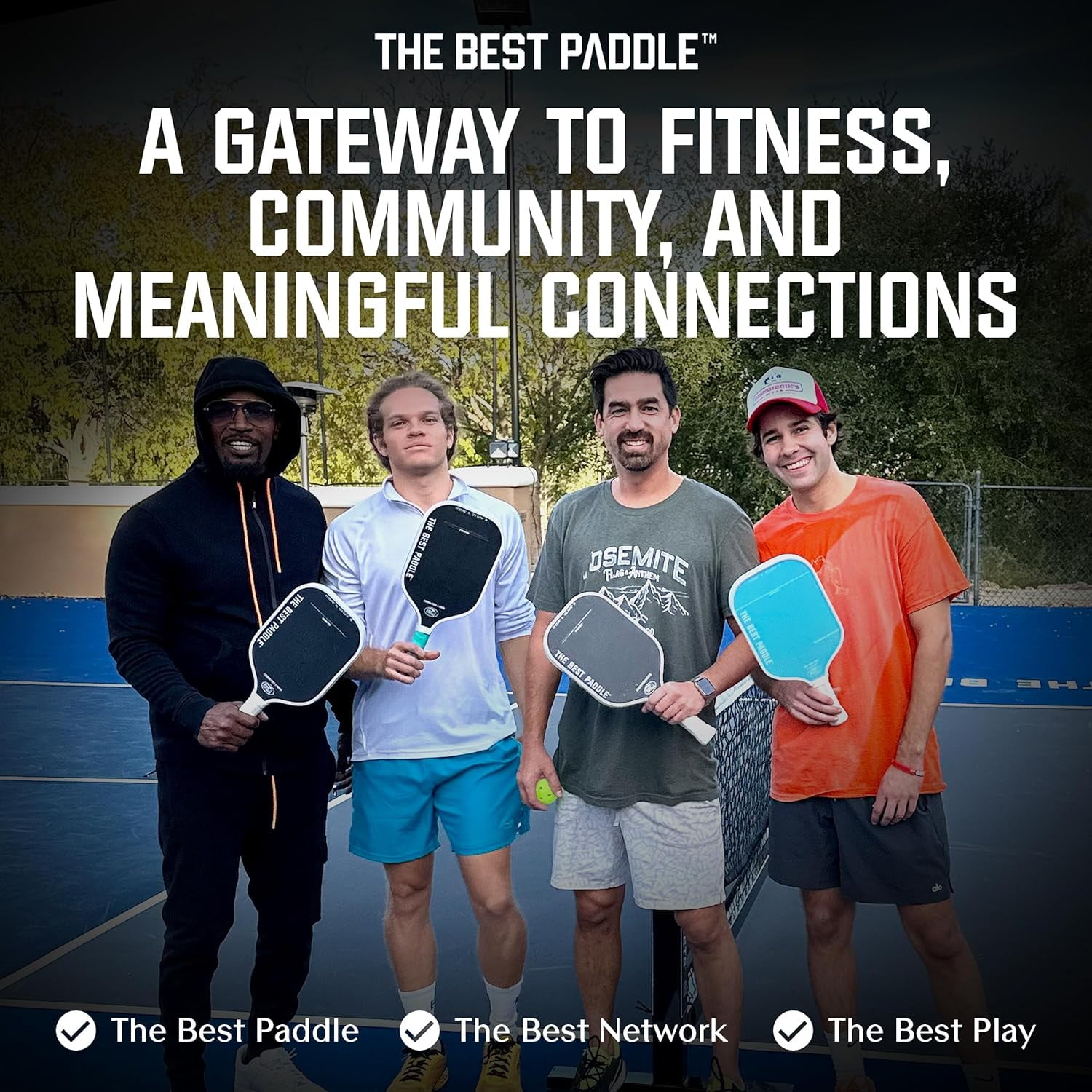 The Best Paddle Pickleball Paddle Carbon Fiber 16mm Polymer Core Elongated Handle USAPA Certified - Image 3