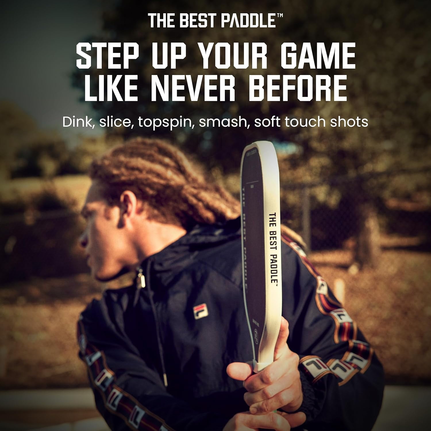 The Best Paddle Pickleball Paddle Carbon Fiber 16mm Polymer Core Elongated Handle USAPA Certified - Image 8