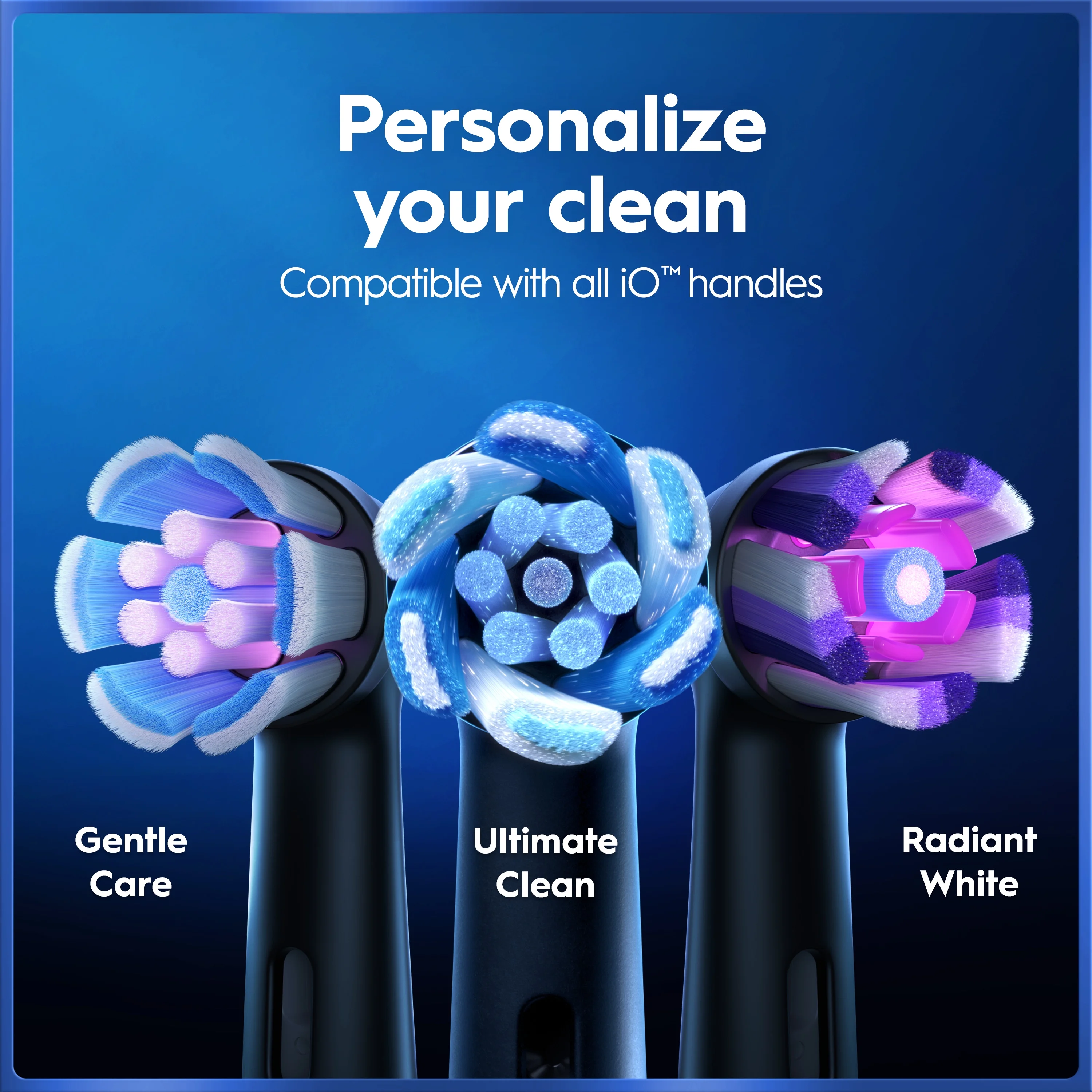 Oral-B iO Series 7 Electric Toothbrush, 2 Compact Brush Heads, Black Onyx, for Adults & Children 3+ - Image 5