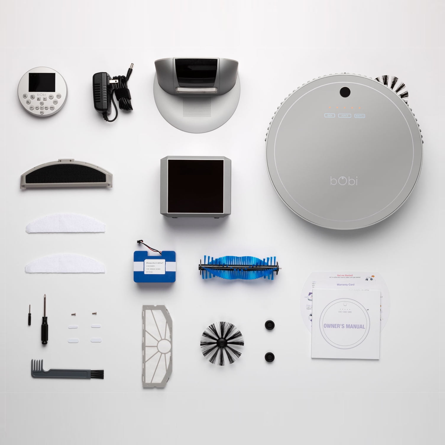 bObSweep bObi Pet Robotic Vacuum Cleaner, Silver - Image 5