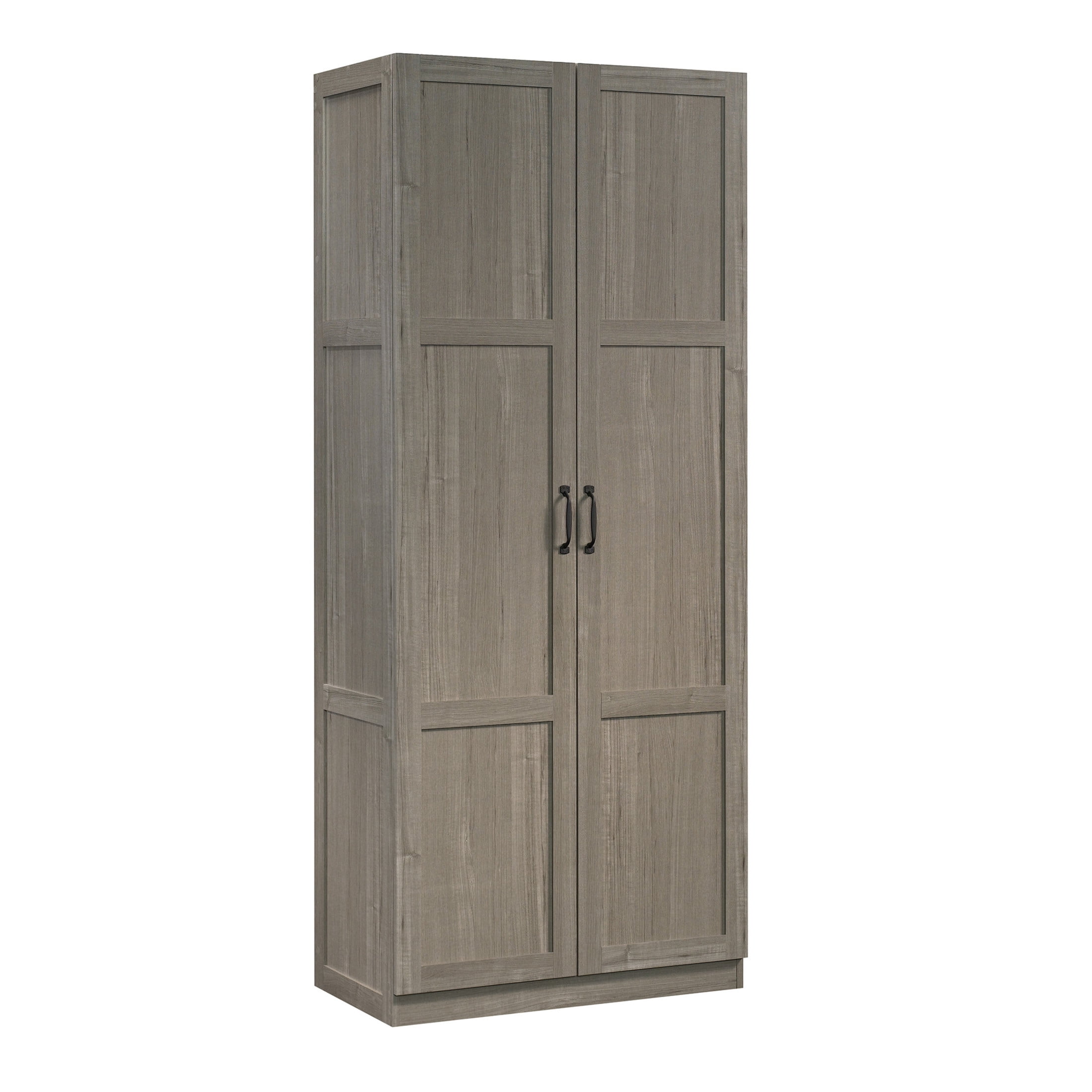 Sauder Select Storage Cabinet, Silver Sycamore Finish - Image 9