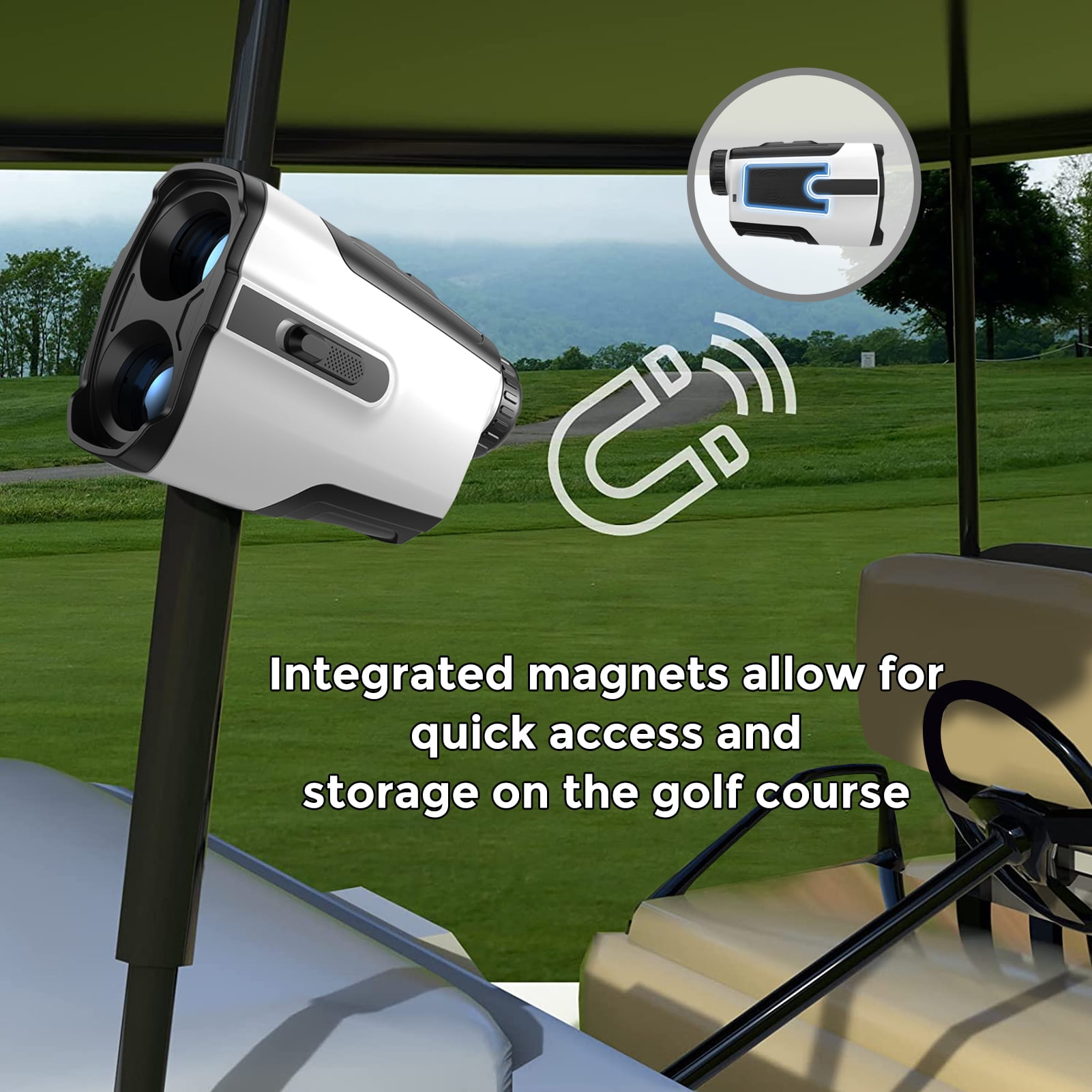 BTMWAY Laser Golf Rangefinder 900 Yards | 7X Magnification with Slope Switch, X9 PRO - Image 10