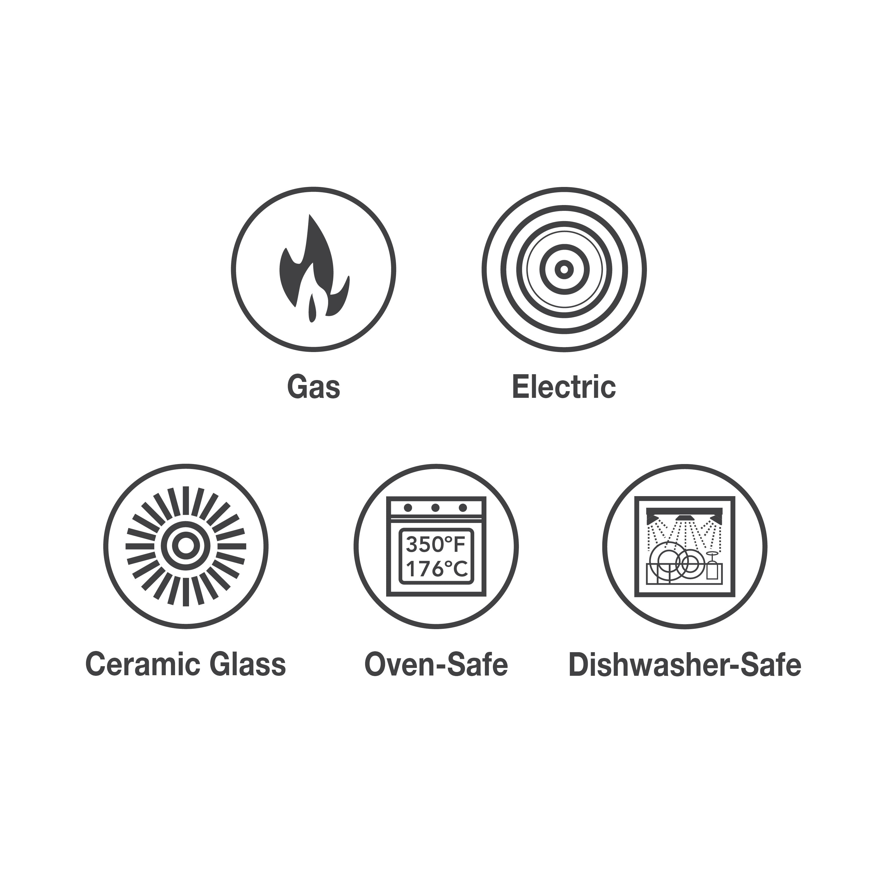 Tramontina Professional Fusion 12-Inch Non Stick Small Frying Pan, Heavy-Gauge Aluminum Skillet with Reinforced Nonstick Coating, Dishwasher and Oven Safe (Progrey) - Image 6