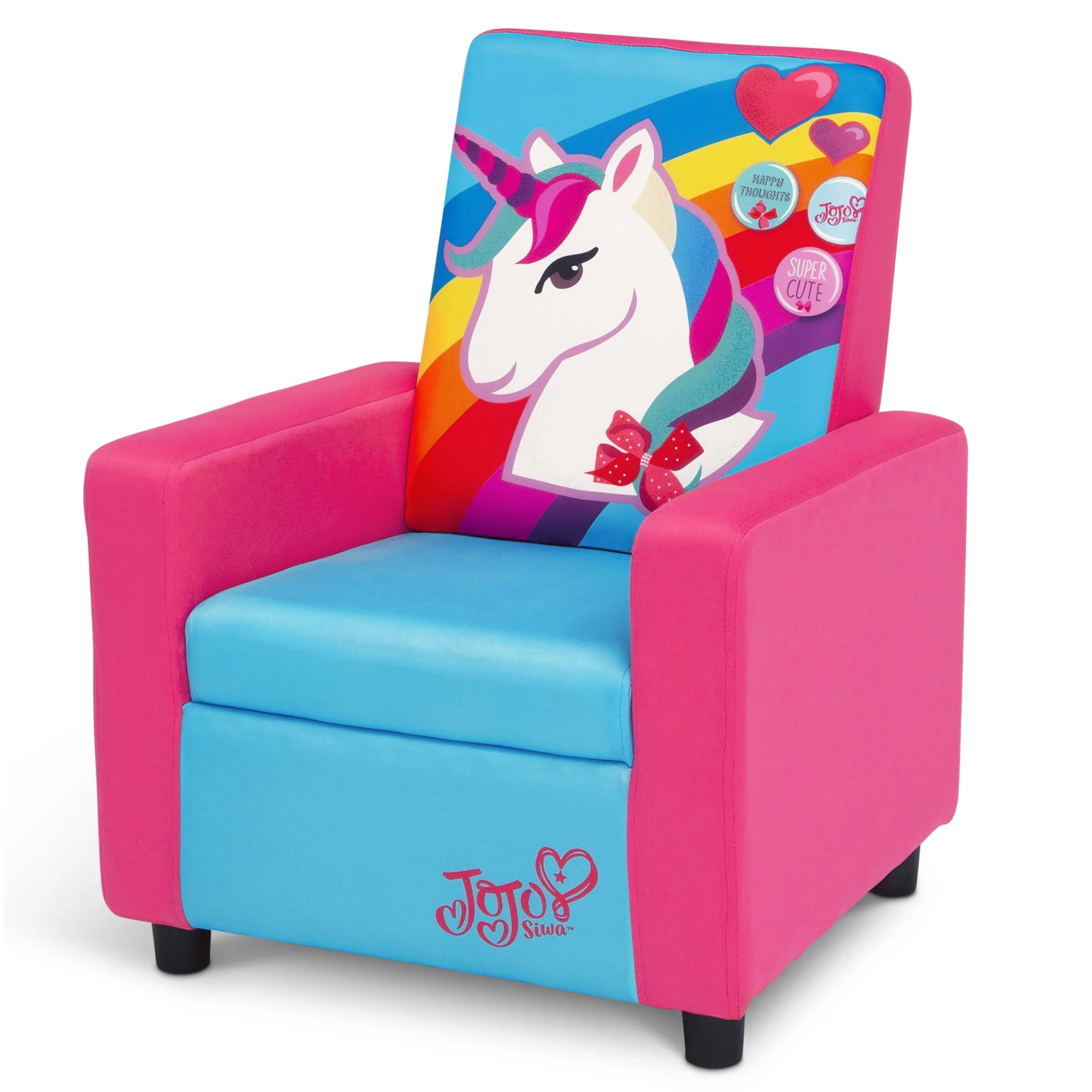 JoJo Siwa Youth High Back Upholstered Chair by Delta Children - Image 5