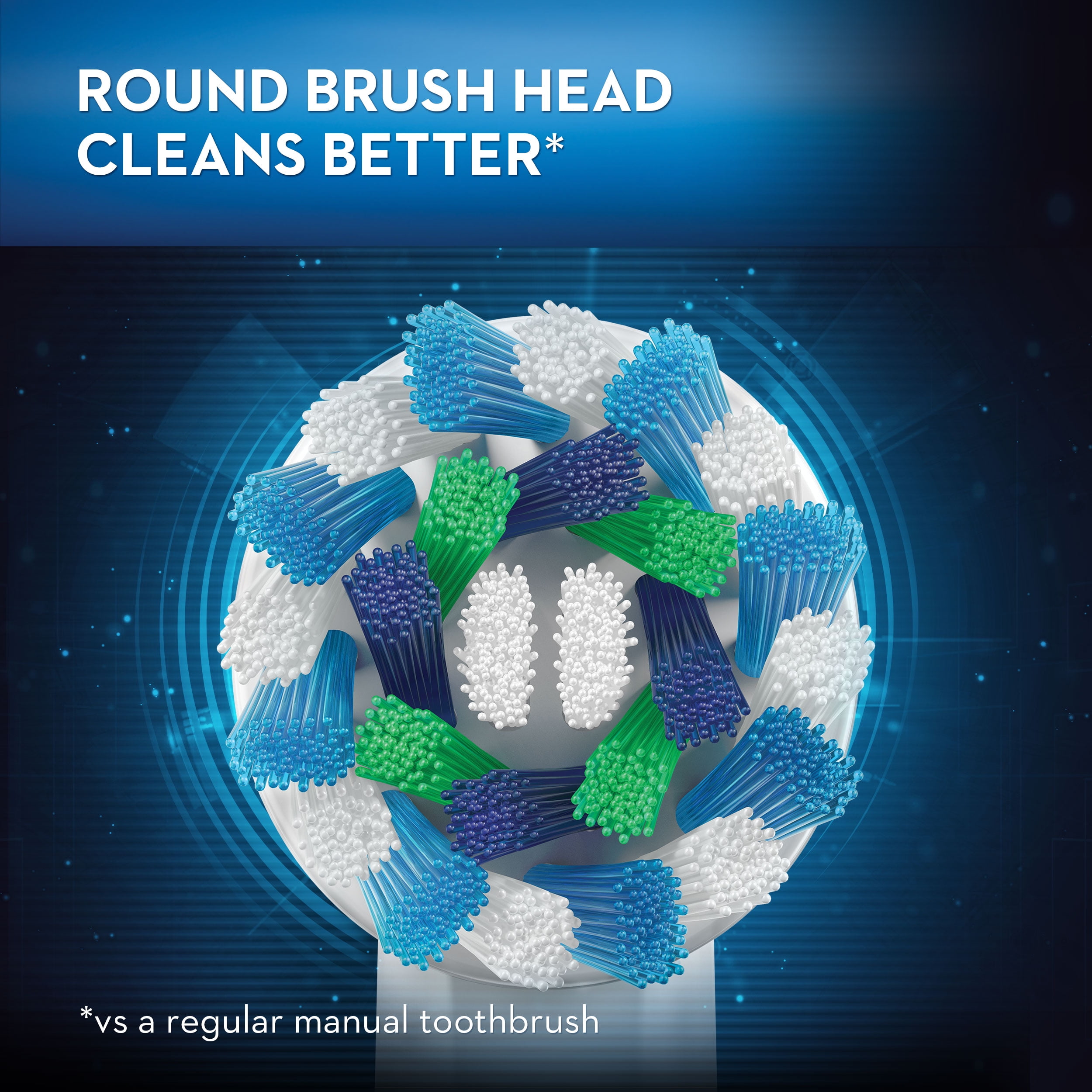 Oral-B Pro 7500 Power Rechargeable Electric Toothbrush, Powered By Braun, Orchid Purple - Image 7