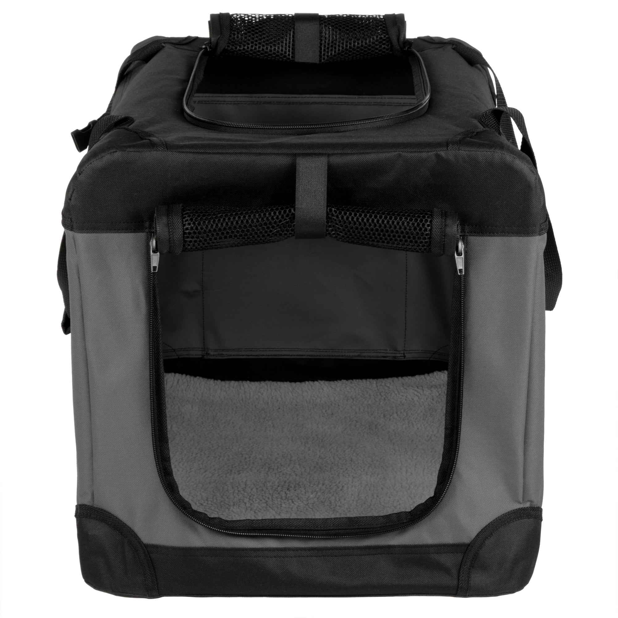 FurHaven® Pet Products Collapsible Pet Crate, Black, Large, 24 Lb Limit - Image 14