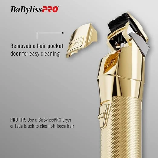 BaBylissPRO FXONE GOLDFX Metal Professional Hair Clippers - Image 13