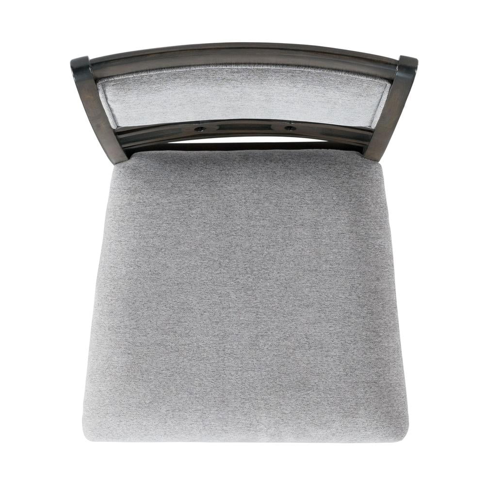 Picket House Furnishings Taylor Counter Height Side Chair Set in Walnut - Image 6