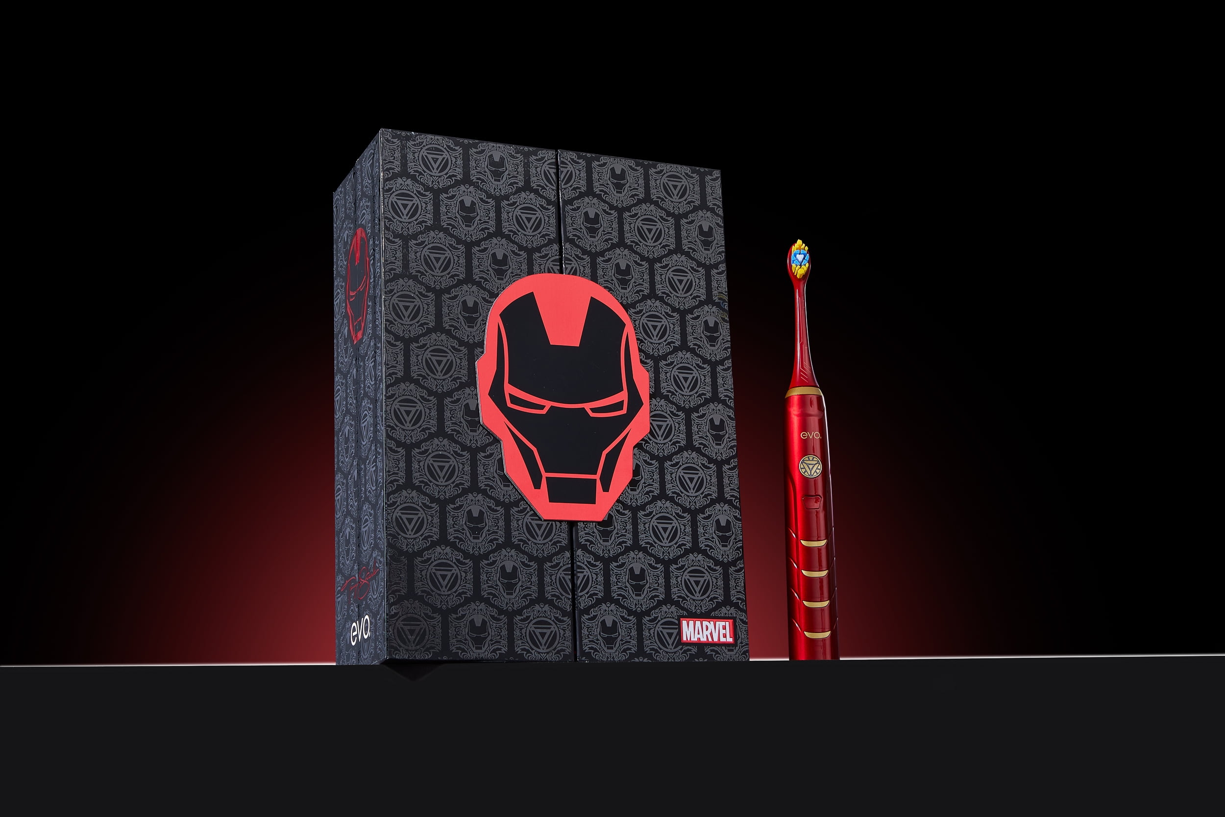 EVO IRM-1 Rechargeable Iron Man Sonic Toothbrush with Travel Case for Adults, Collector's Edition - Image 11