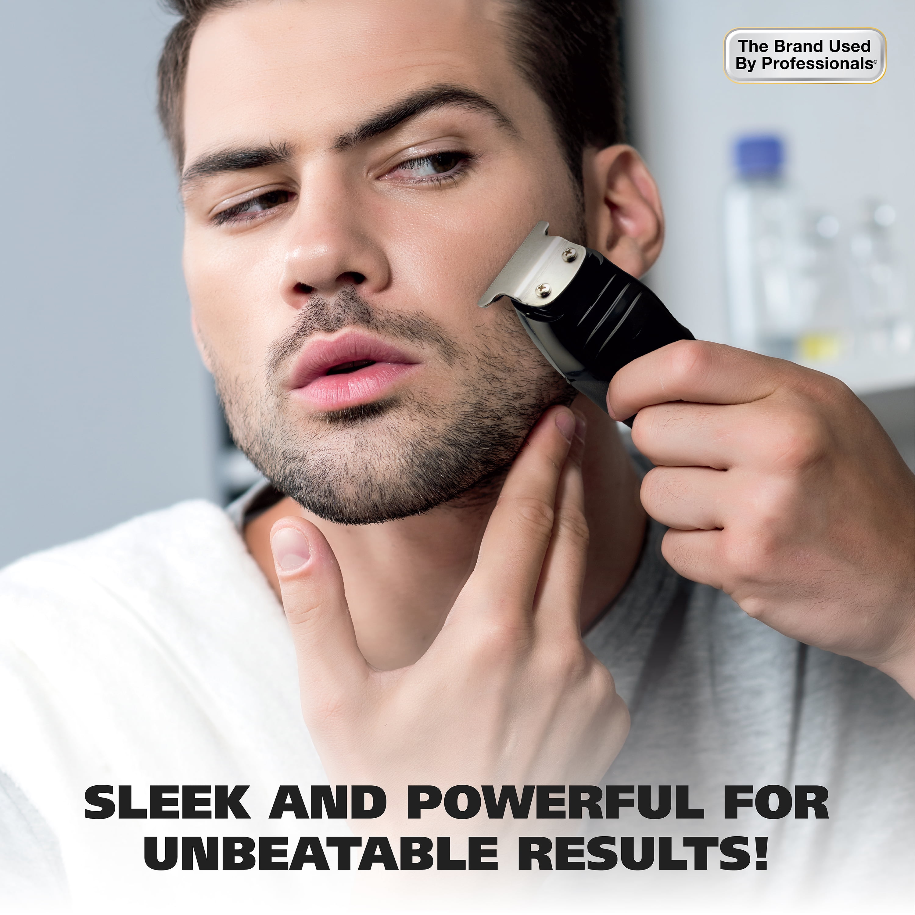 Wahl LifeProof Wet/Dry Rechargeable Lithium Ion Trimmer for Men, Black/Yellow, 9899 - Image 8