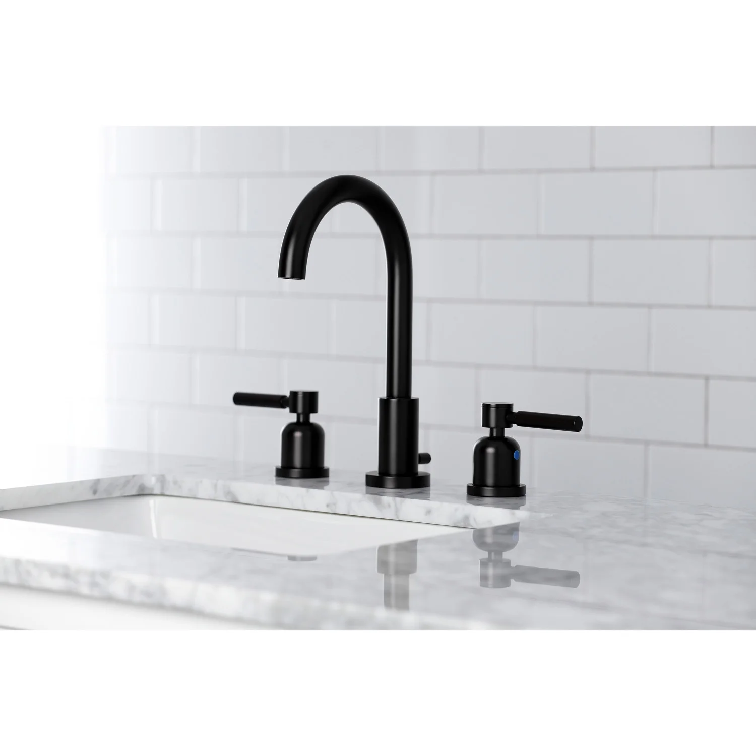 Fauceture FSC8920DL Concord Widespread Bathroom Faucet, Matte Black - Image 2
