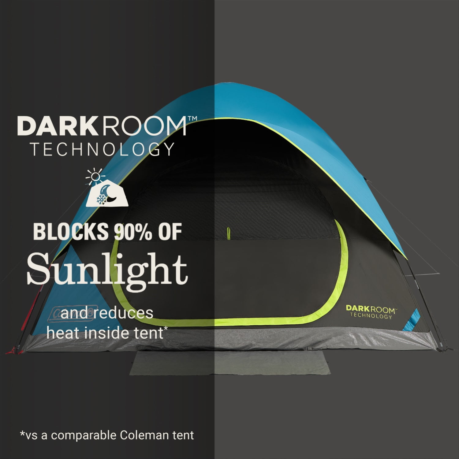 Coleman 6-Person Stardome Dark Room Tent - Image 2