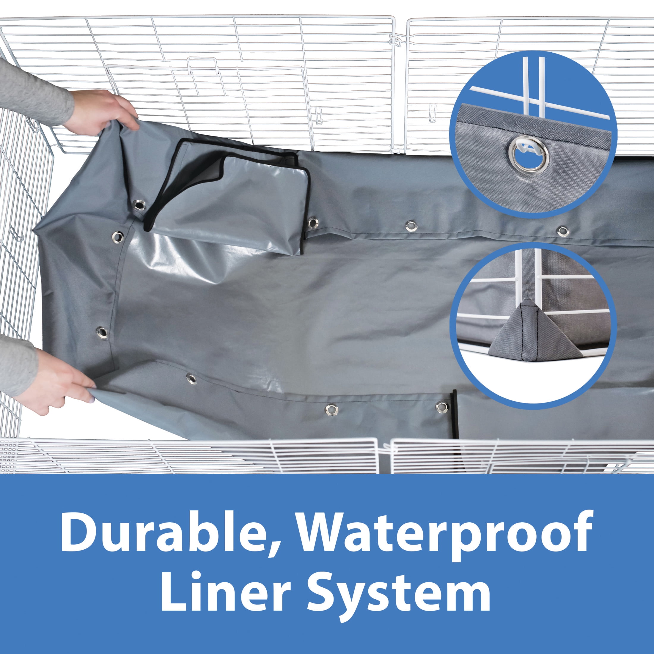 Kaytee Open Living Pet Guinea Pig or Rabbit Habitat, 60" x 30" - Image 11