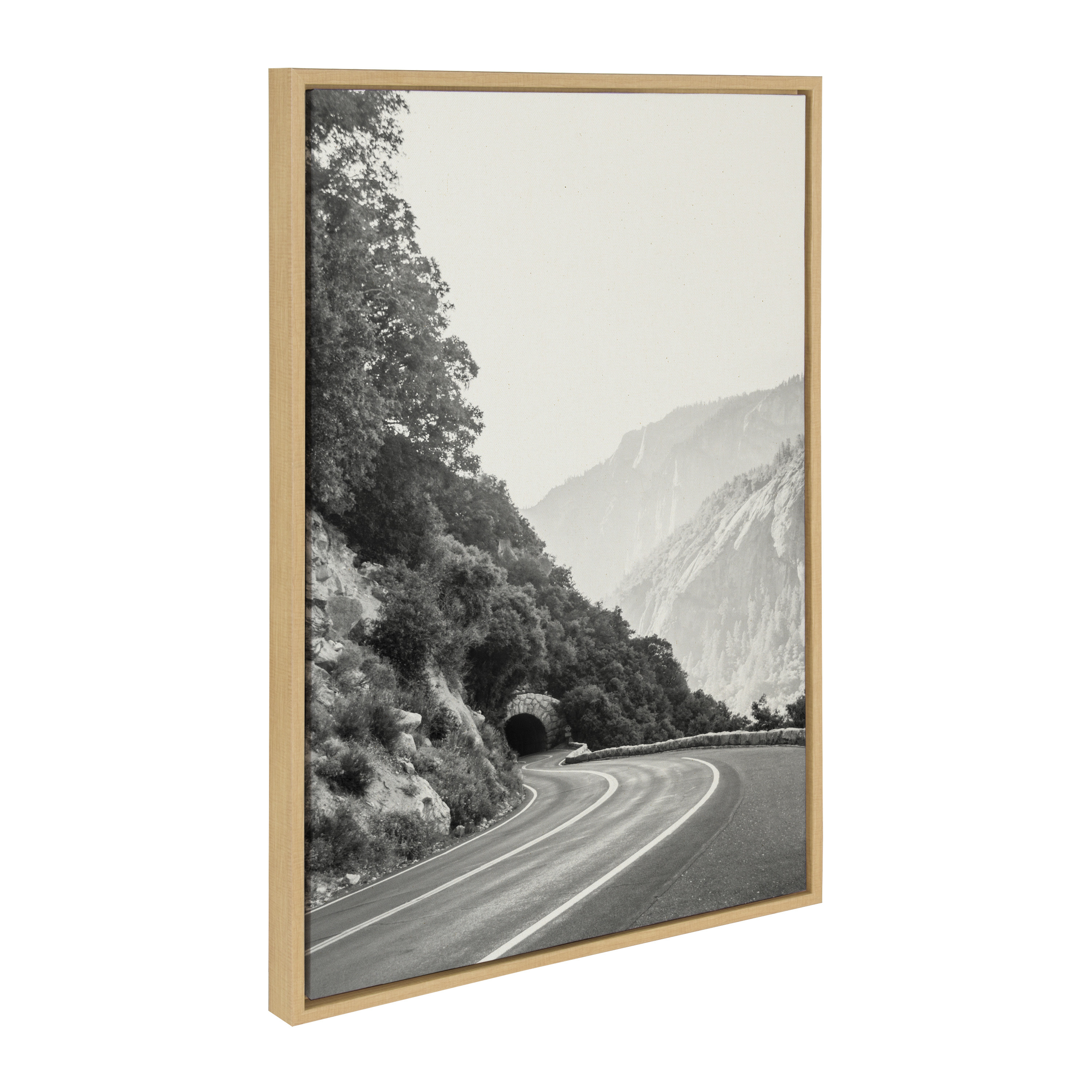 Sylvie Highland Cow, Wandering and Vintage Botanical 23 in x 33 in Framed Photography Canvas Art Prints, by Kate and Laurel Set of 3 - Image 5