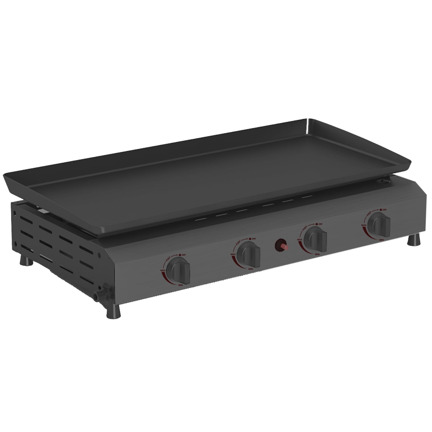 Vebreda 4-Burner 30" Griddle Propane Gas Grill, Black - Image 11