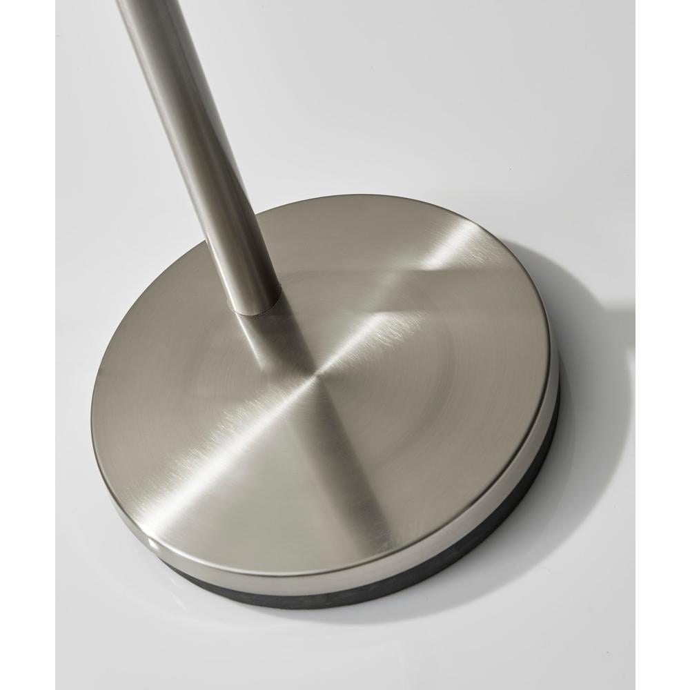 Adesso Trinity Arc Lamp, Brushed Steel - Image 5