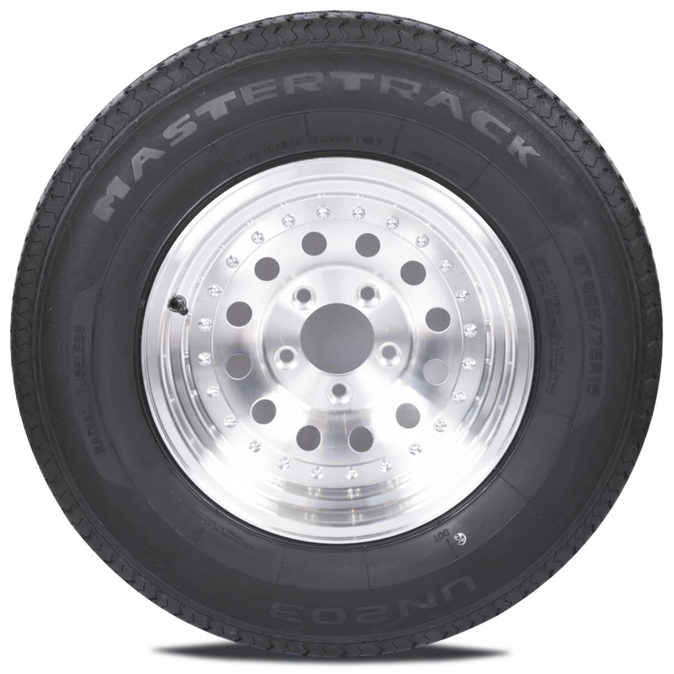 Mastertrack UN203 ST175/80R13 6 Ply 91M Load Range C Radial Trailer Tire - ST 175/80/13,Set of 2 (Tire Only) - Image 4