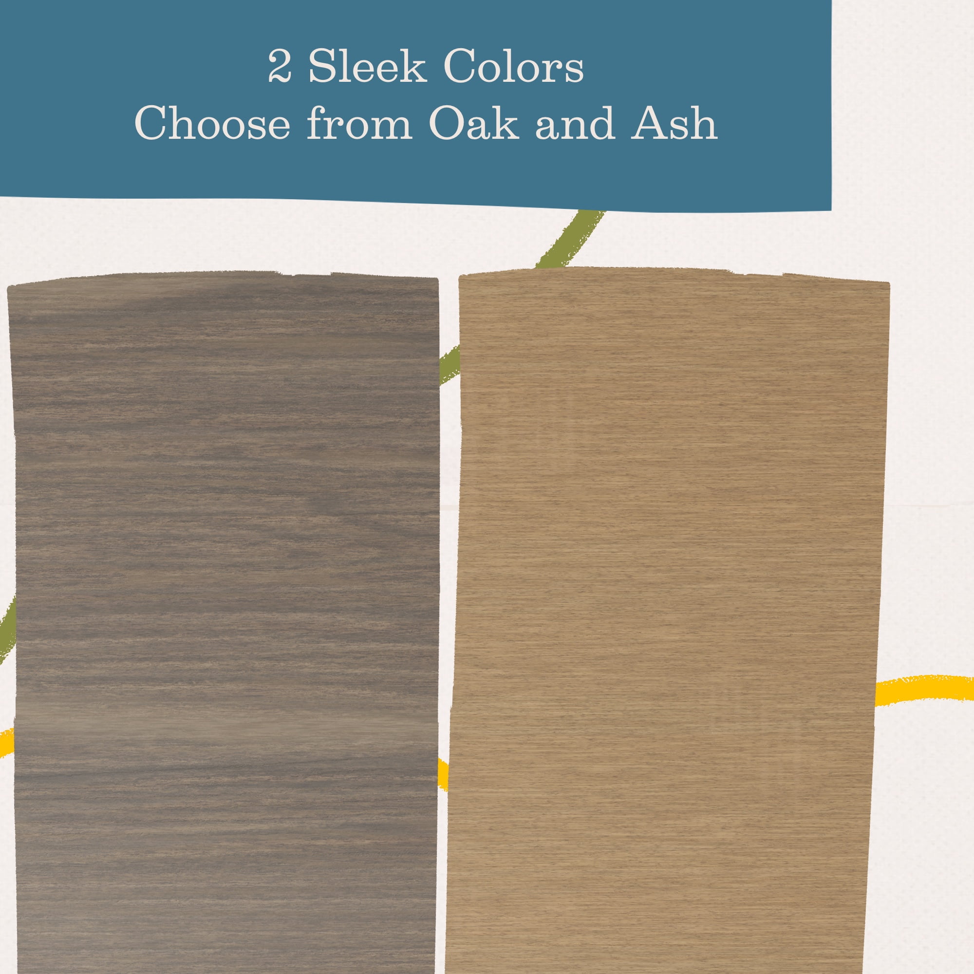 Mayview Collis Industrial Rectangle Wood and Metal Coffee Table, Oak - Image 8