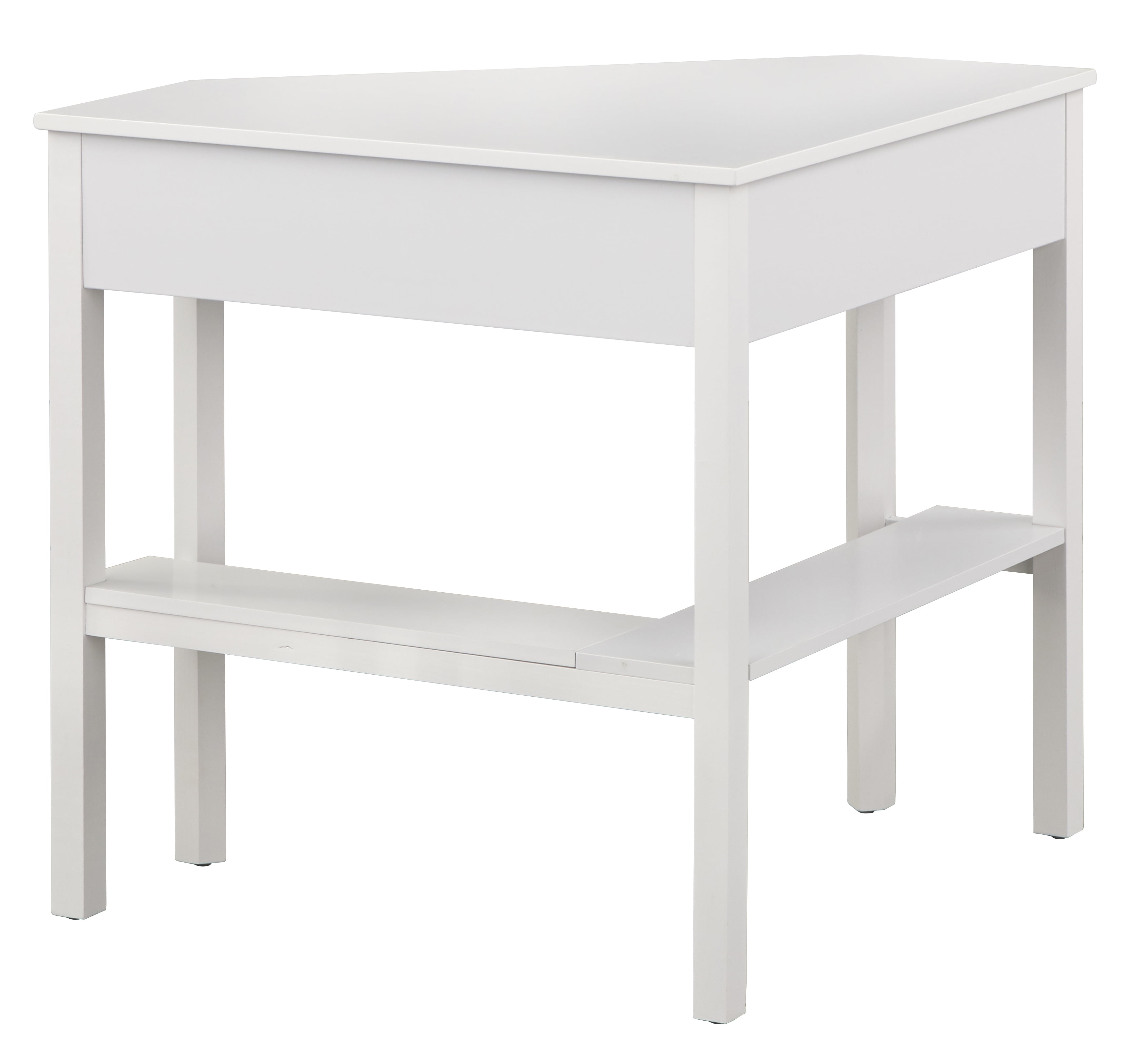 TMS Ellen Corner Writing Desk, White - Image 5